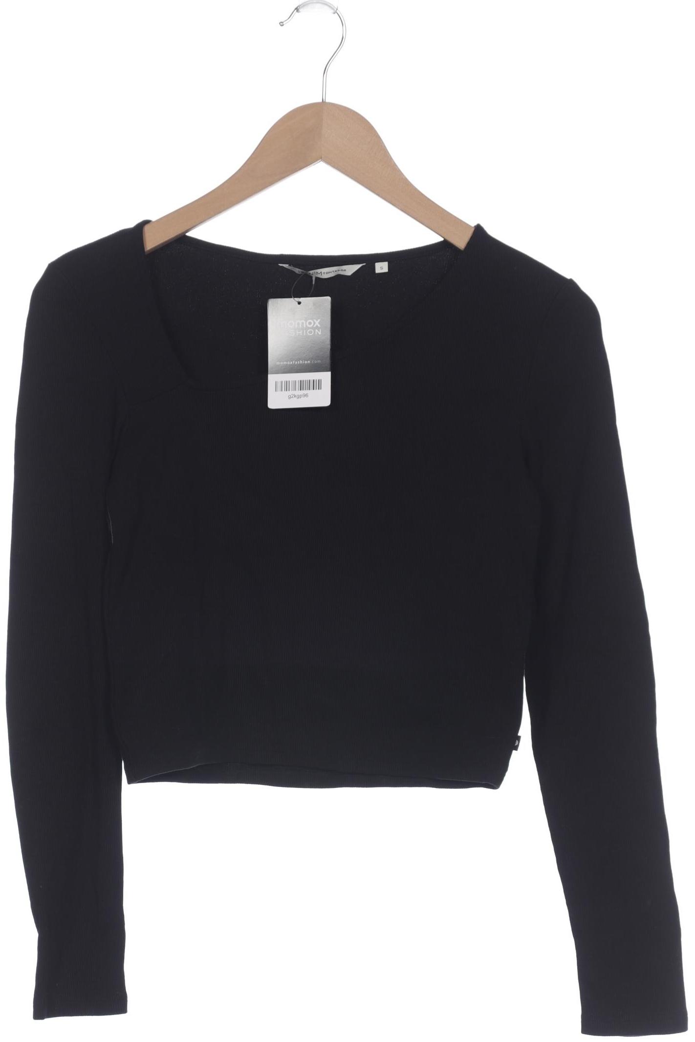 

TOM Tailor Denim Damen Langarmshirt, schwarz, Gr. 36