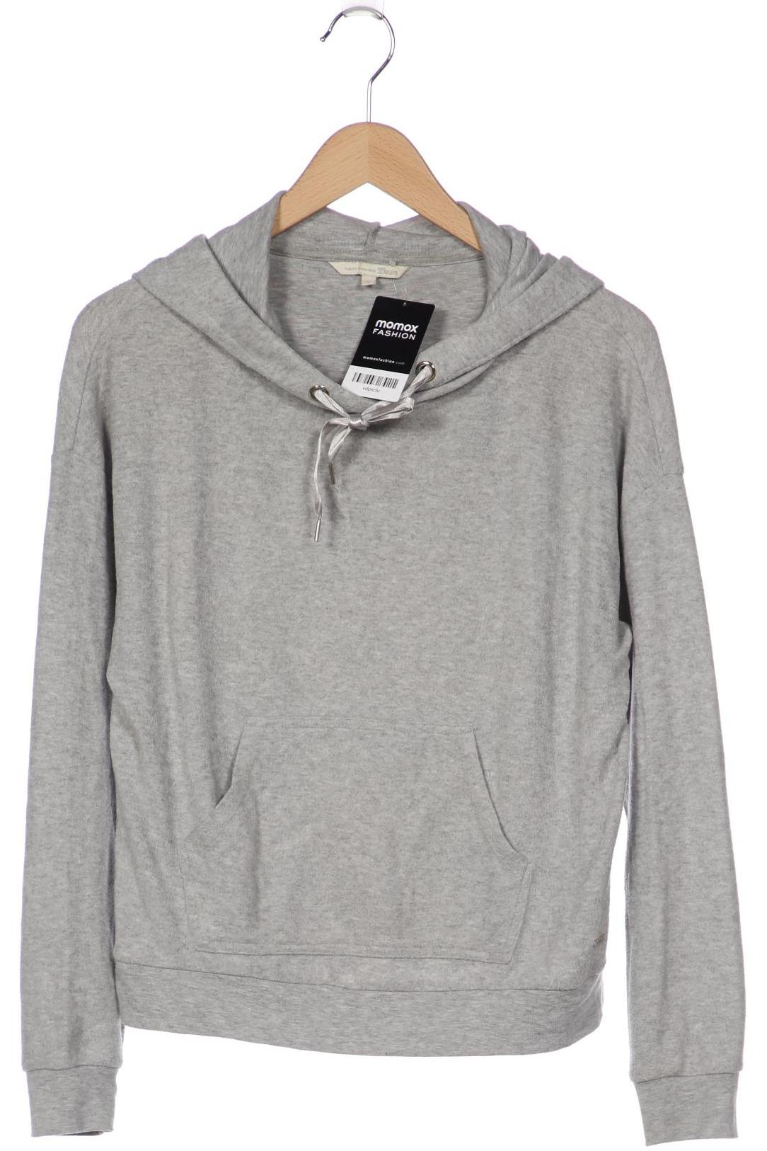 

TOM Tailor Denim Damen Kapuzenpullover, grau, Gr. 34