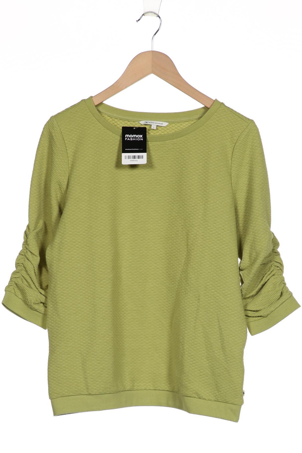 

TOM TAILOR Denim Damen Sweatshirt, hellgrün