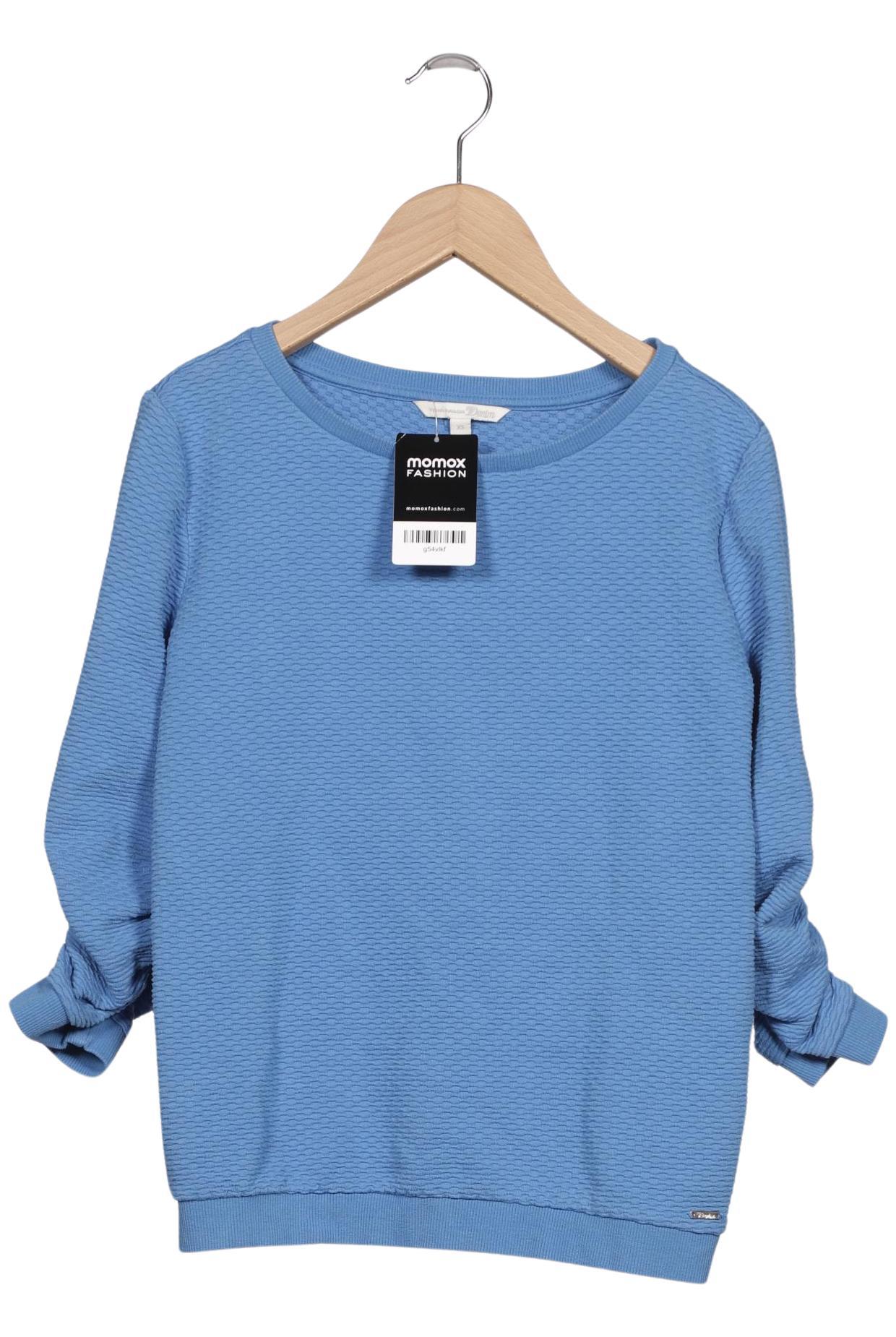 

TOM Tailor Denim Damen Sweatshirt, hellblau, Gr. 34