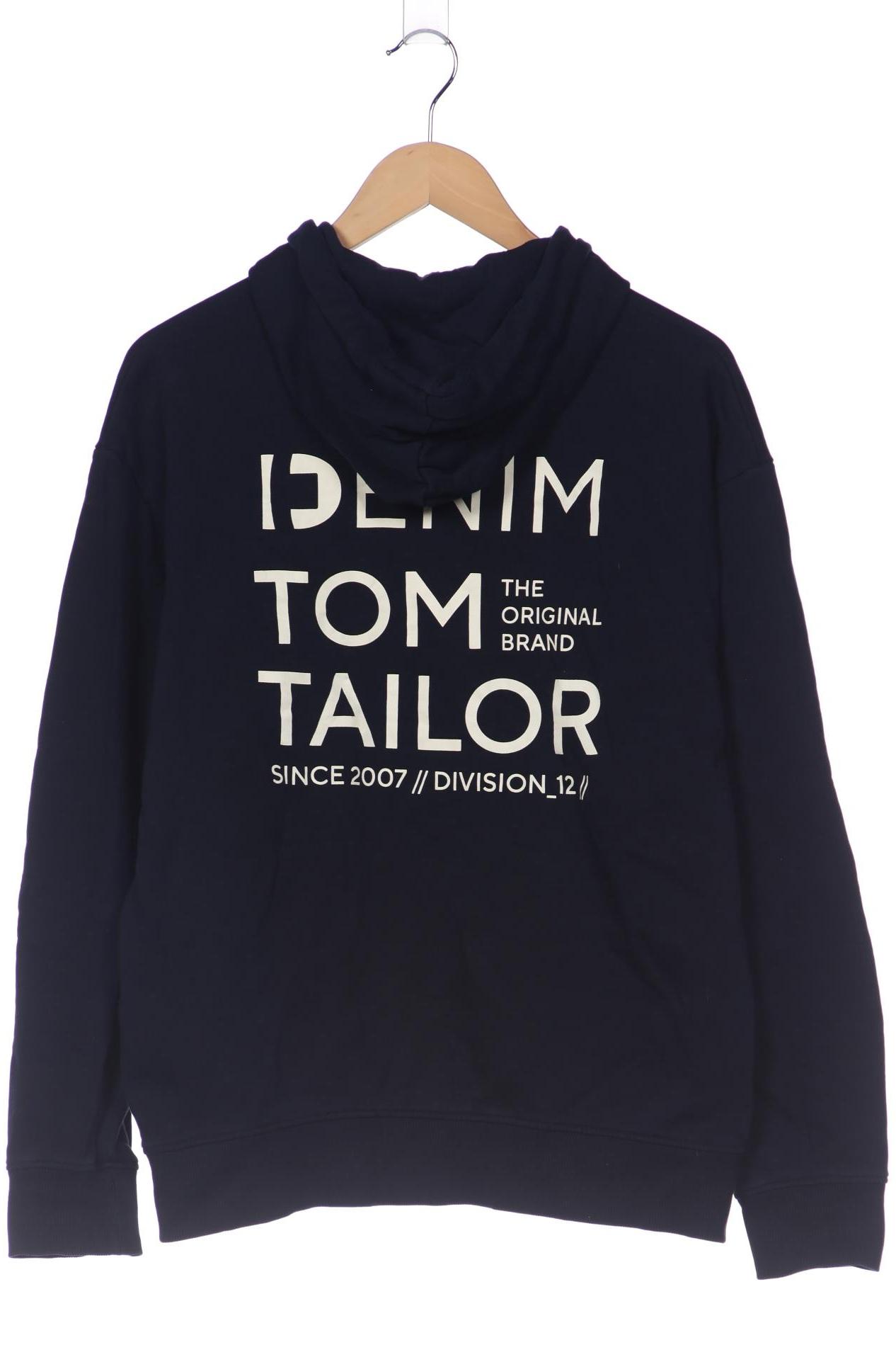 

TOM Tailor Denim Herren Kapuzenpullover, marineblau, Gr. 52