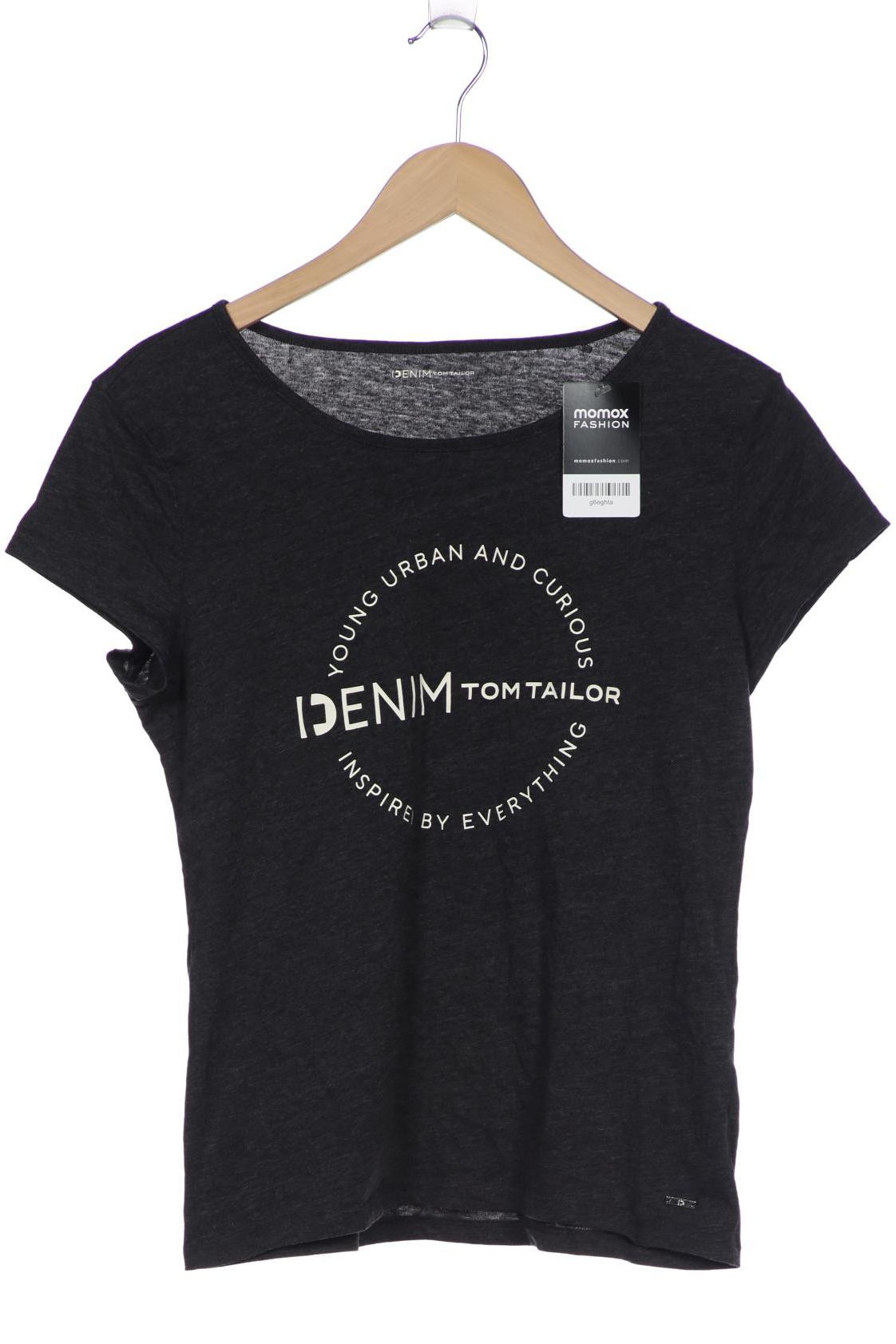 

TOM TAILOR Denim Damen T-Shirt, grau