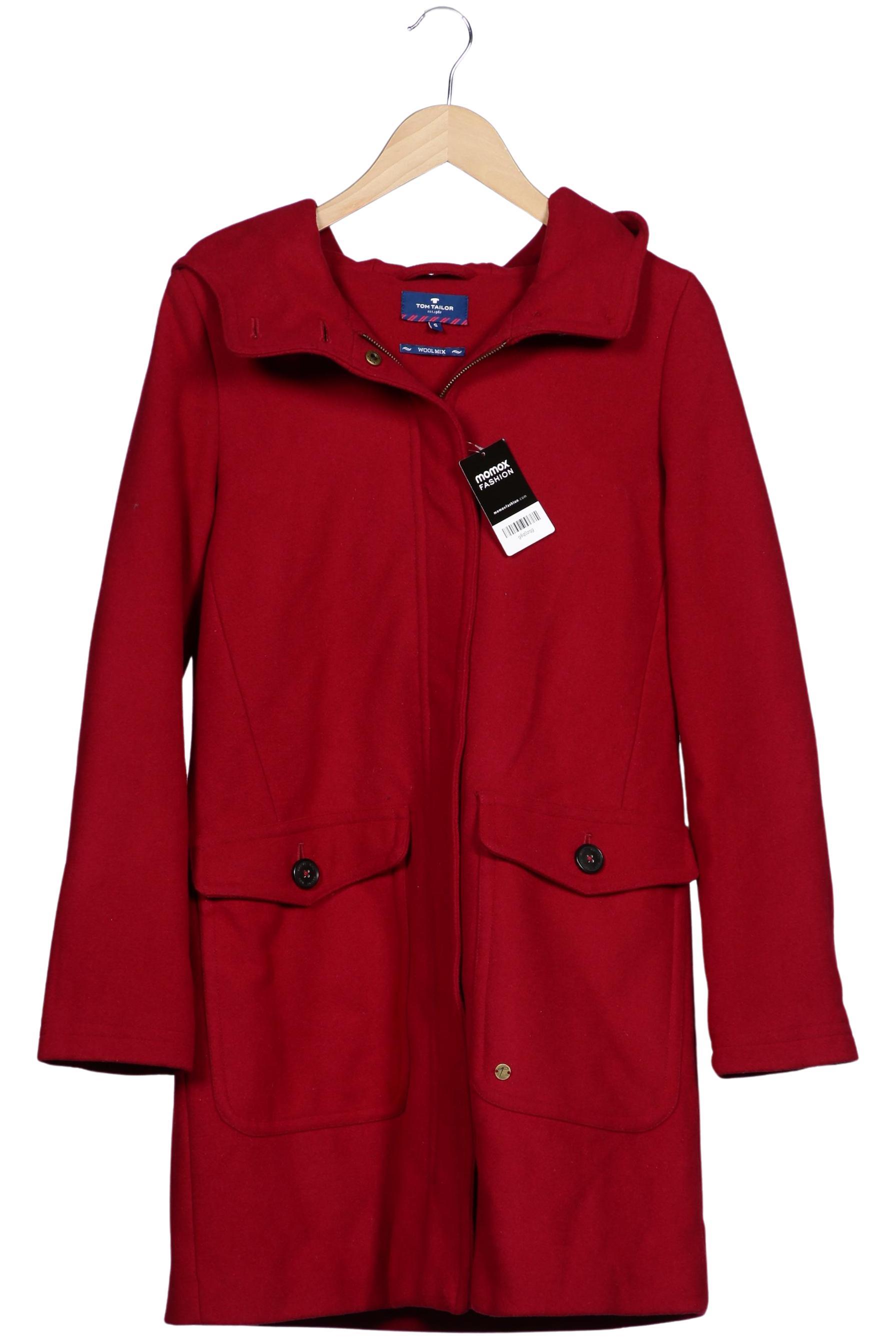 

TOM Tailor Denim Damen Mantel, rot, Gr. 36