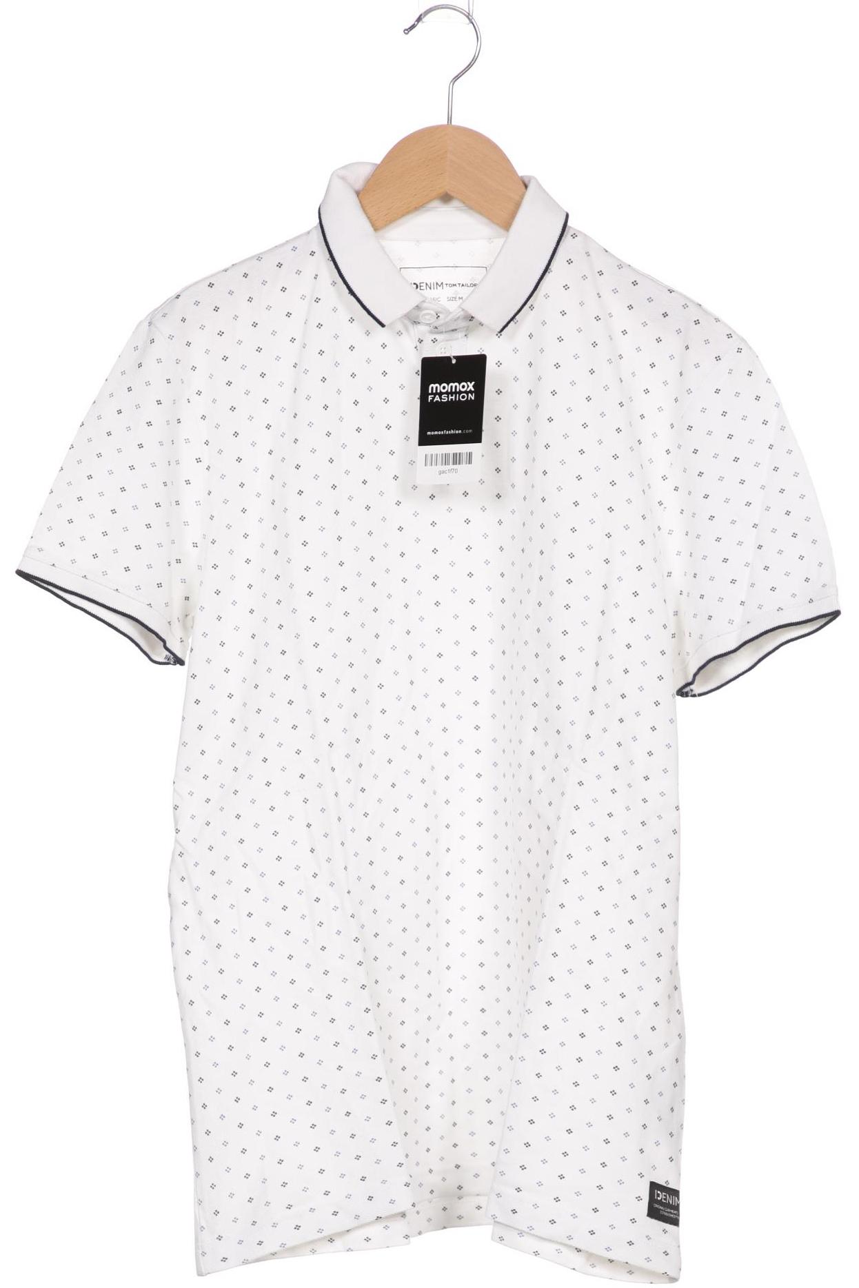 

TOM TAILOR Denim Herren Poloshirt, weiß