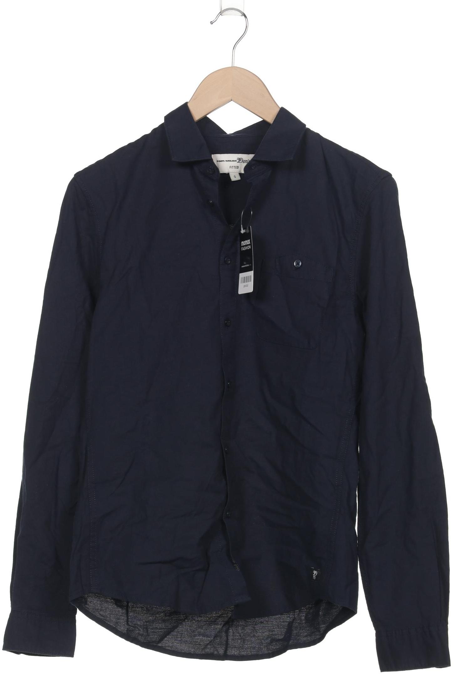 

TOM Tailor Denim Herren Hemd, marineblau, Gr. 46