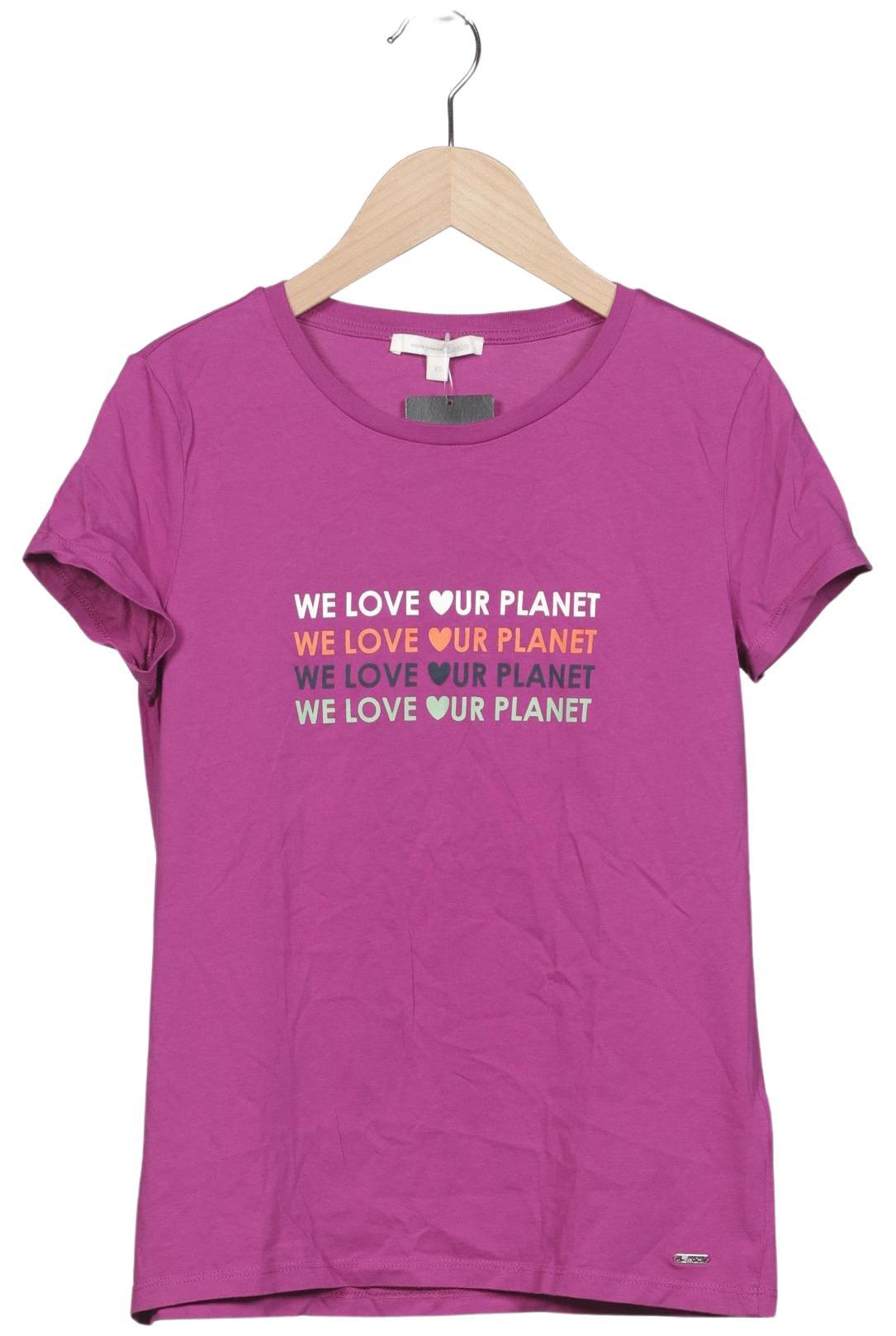 

TOM Tailor Denim Damen T-Shirt, flieder, Gr. 34