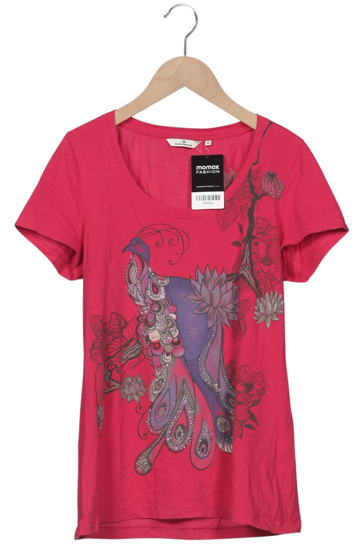 

TOM Tailor Denim Damen T-Shirt, pink, Gr. 38