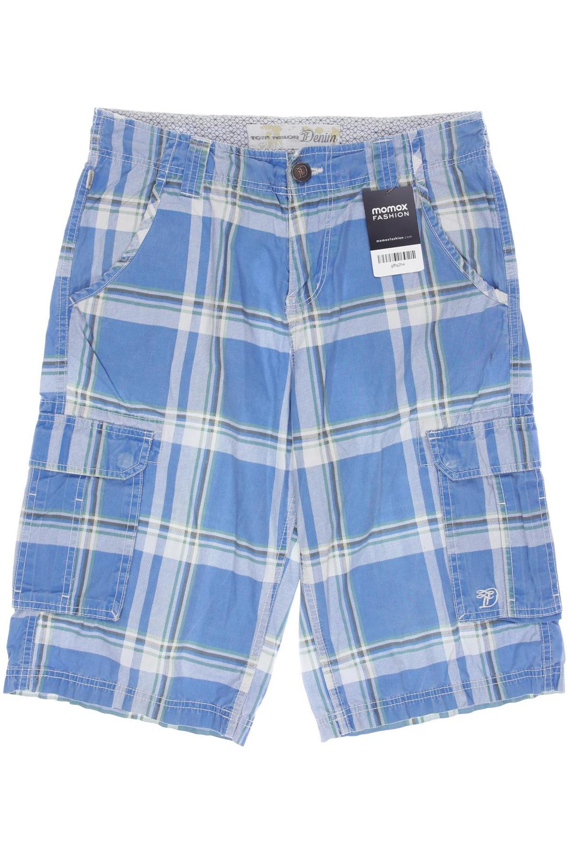 

TOM TAILOR Denim Herren Shorts, blau