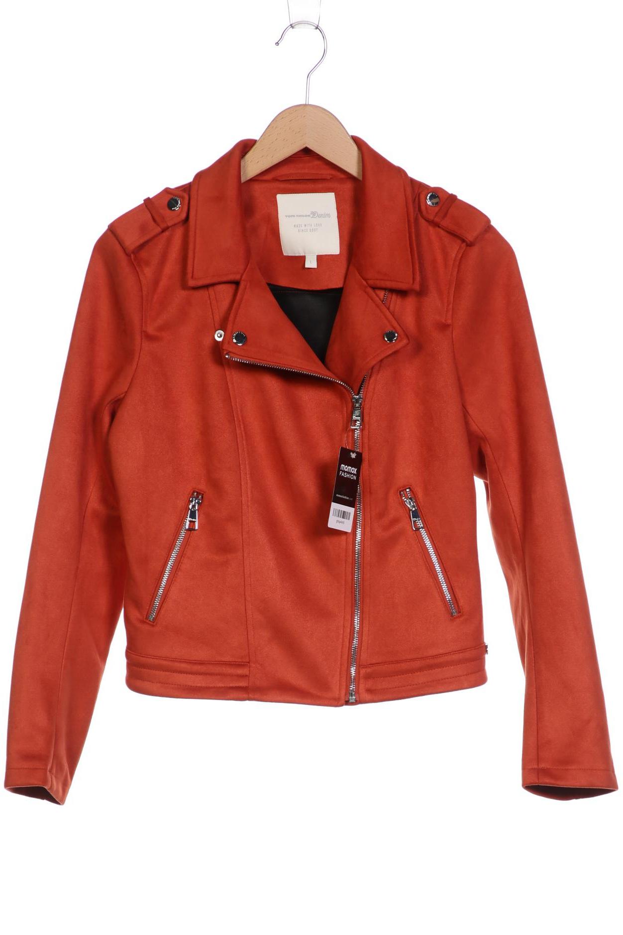 

TOM TAILOR Denim Damen Jacke, orange