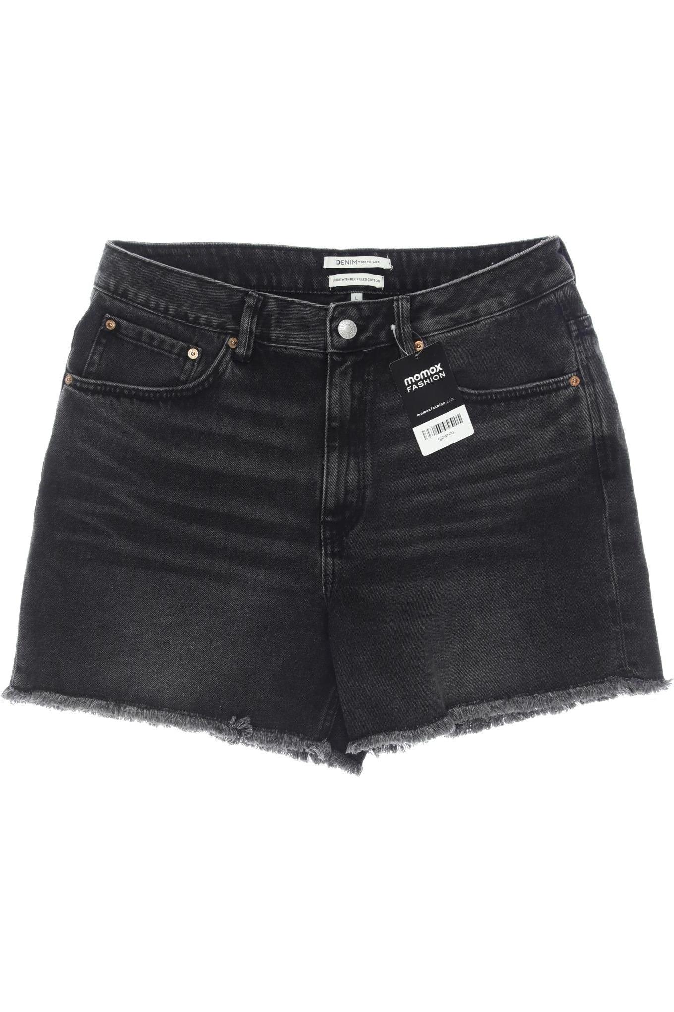 

TOM Tailor Denim Damen Shorts, schwarz, Gr. 42