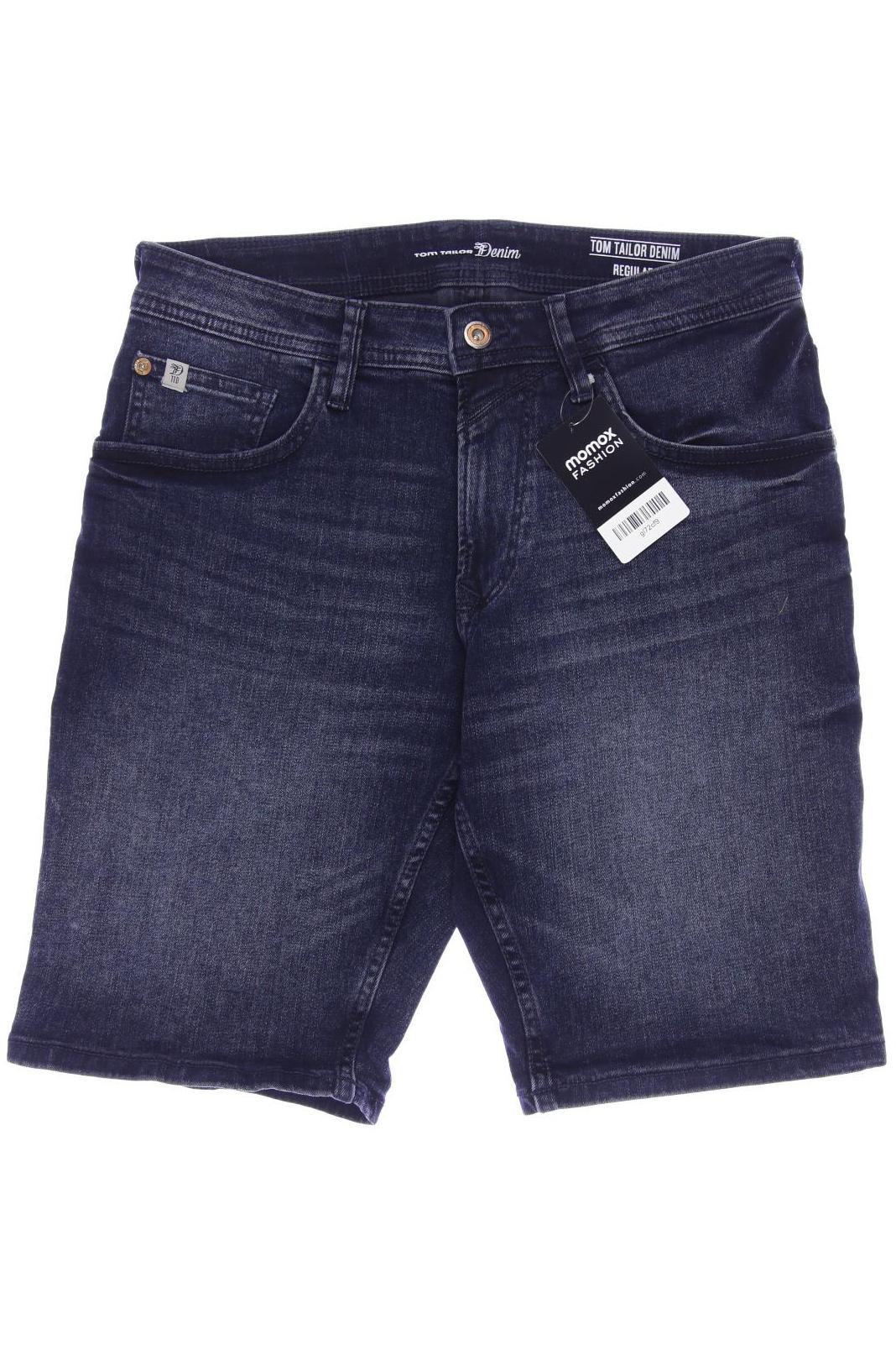 

TOM TAILOR Denim Herren Shorts, marineblau