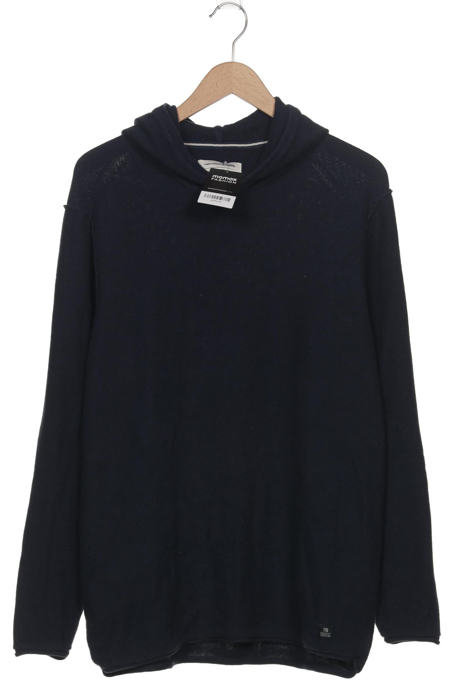 

TOM Tailor Denim Herren Kapuzenpullover, marineblau, Gr. 58