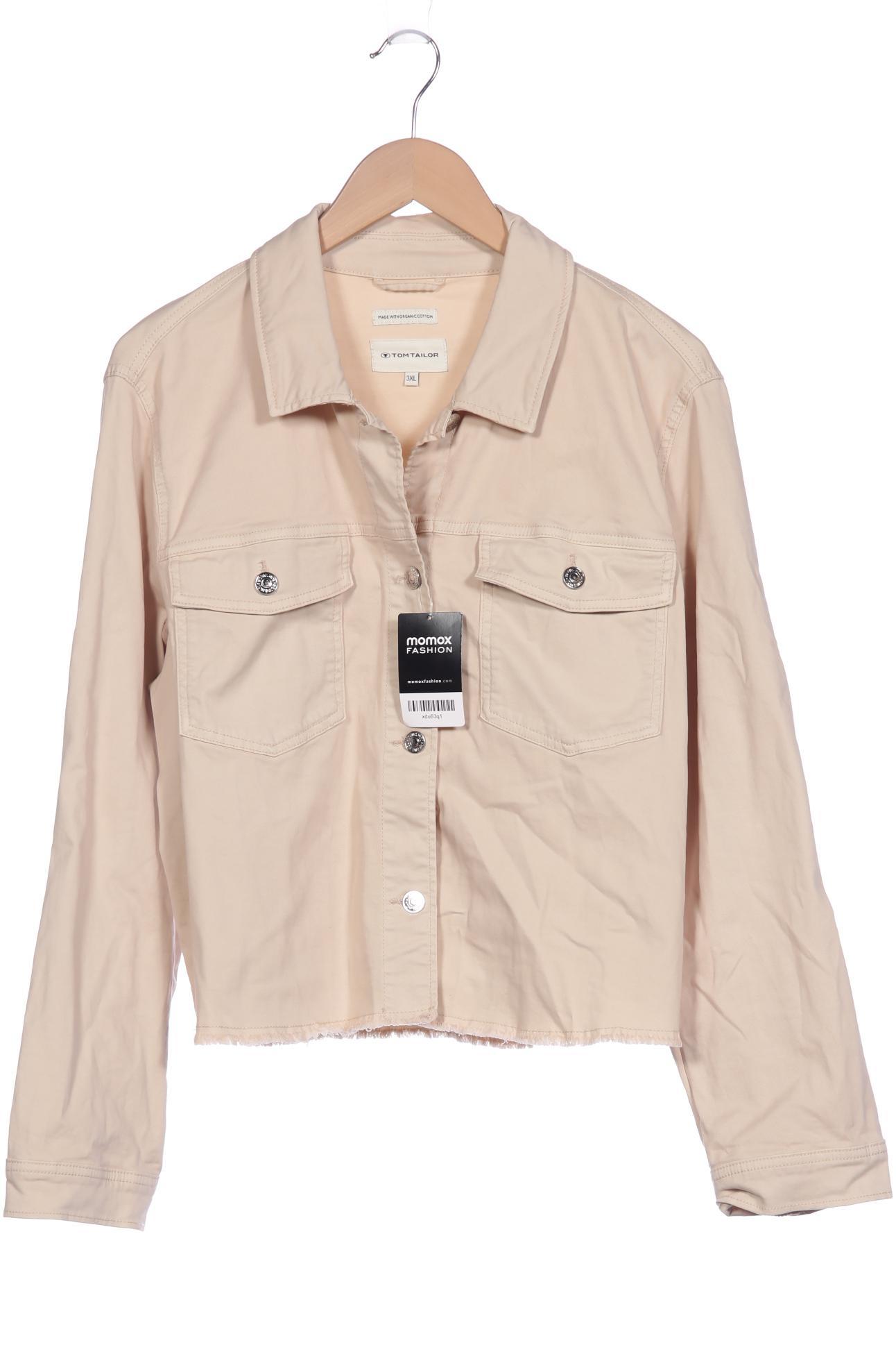

TOM Tailor Denim Damen Jacke, beige, Gr. 48