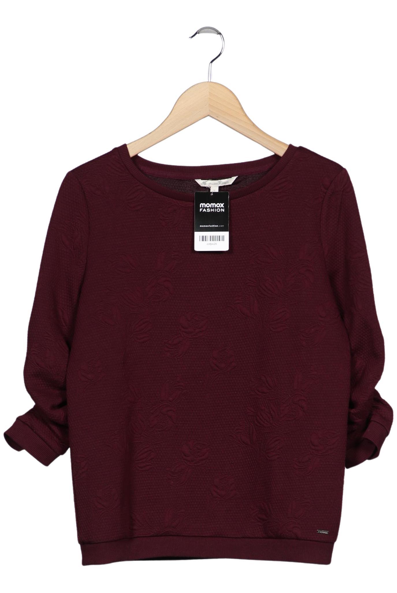 

TOM Tailor Denim Damen Sweatshirt, bordeaux, Gr. 38