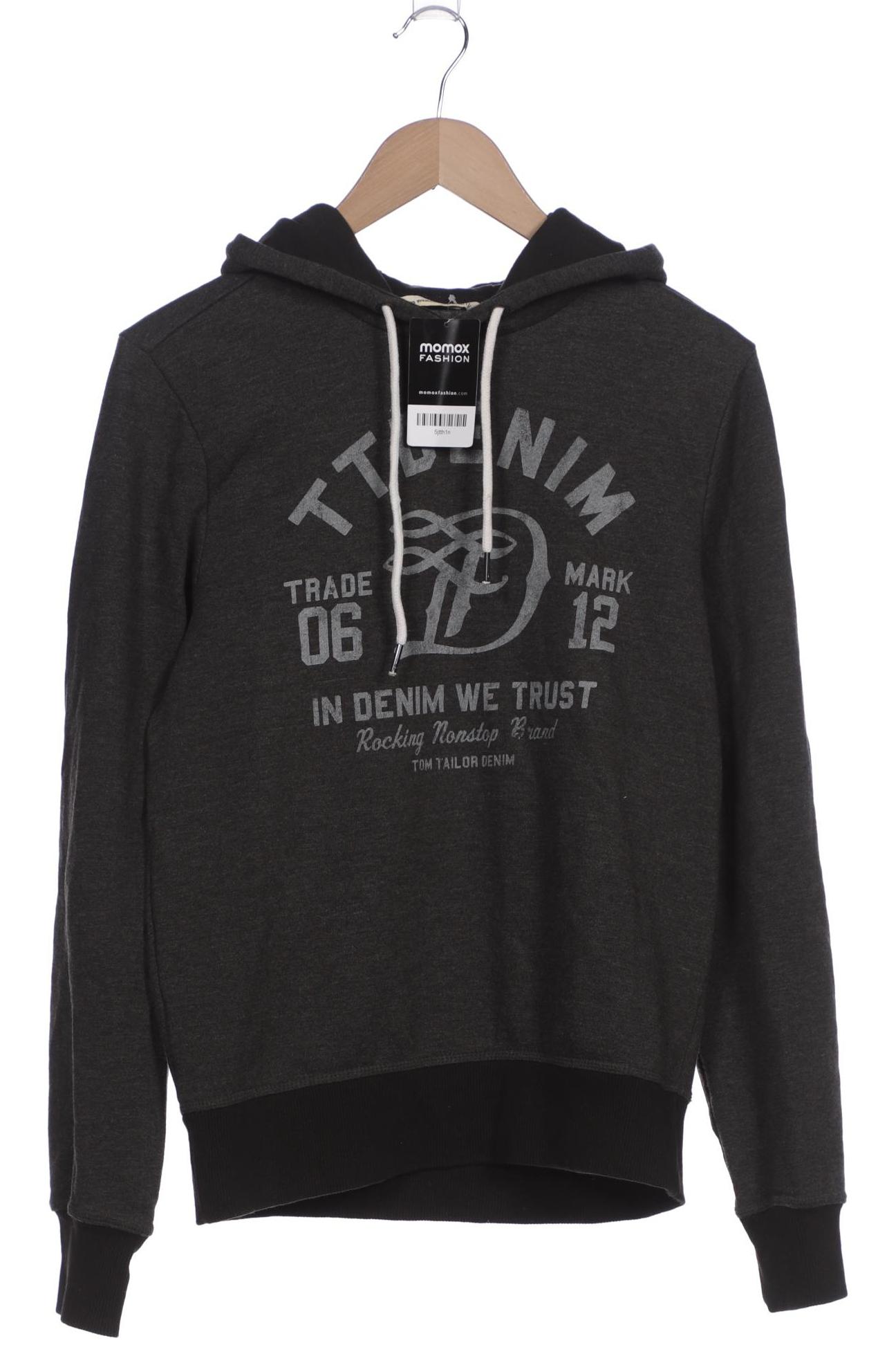 

TOM Tailor Denim Herren Kapuzenpullover, grau, Gr. 46