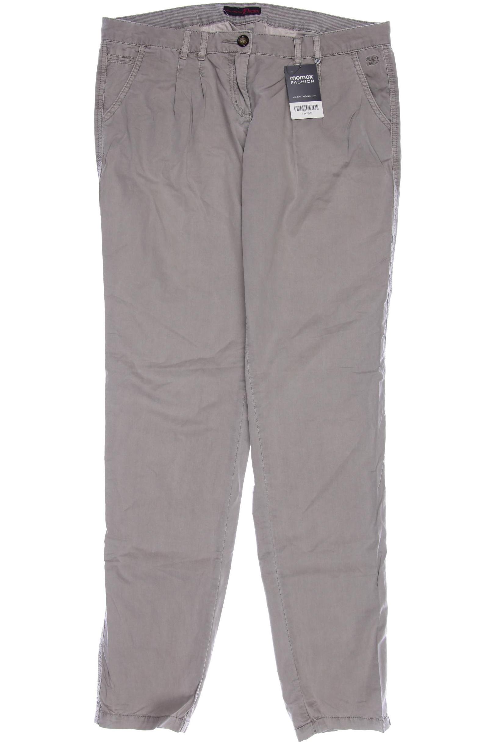 

TOM TAILOR Denim Damen Stoffhose, grau
