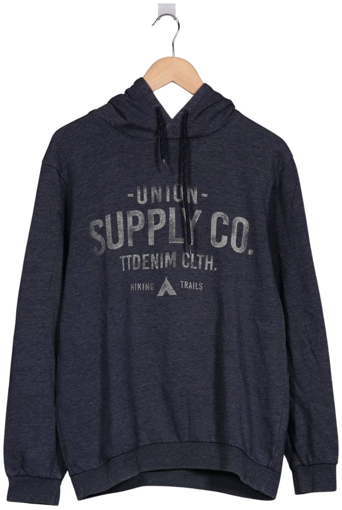 

TOM Tailor Denim Herren Kapuzenpullover, marineblau, Gr. 52