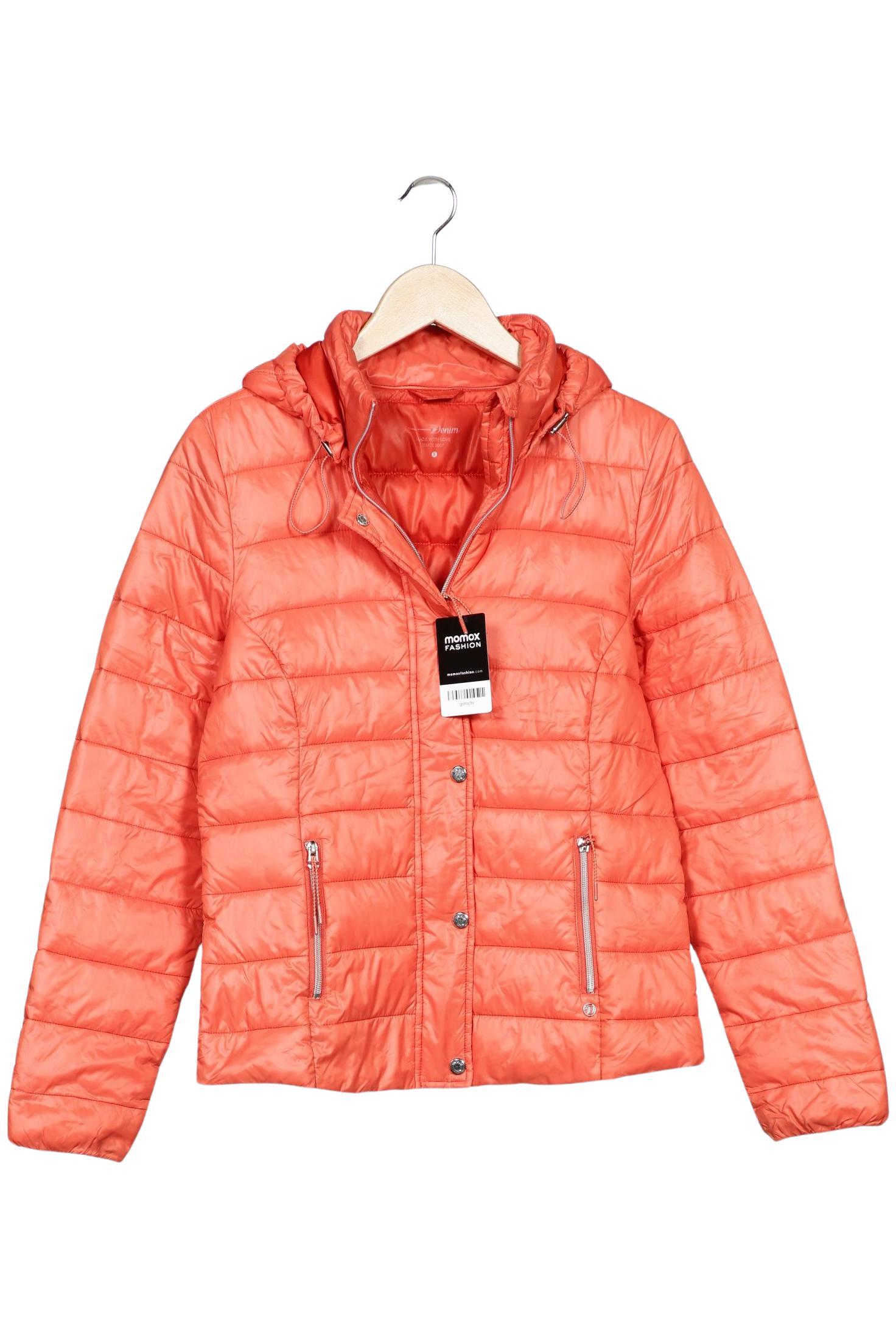 

TOM Tailor Denim Damen Jacke, orange, Gr. 38
