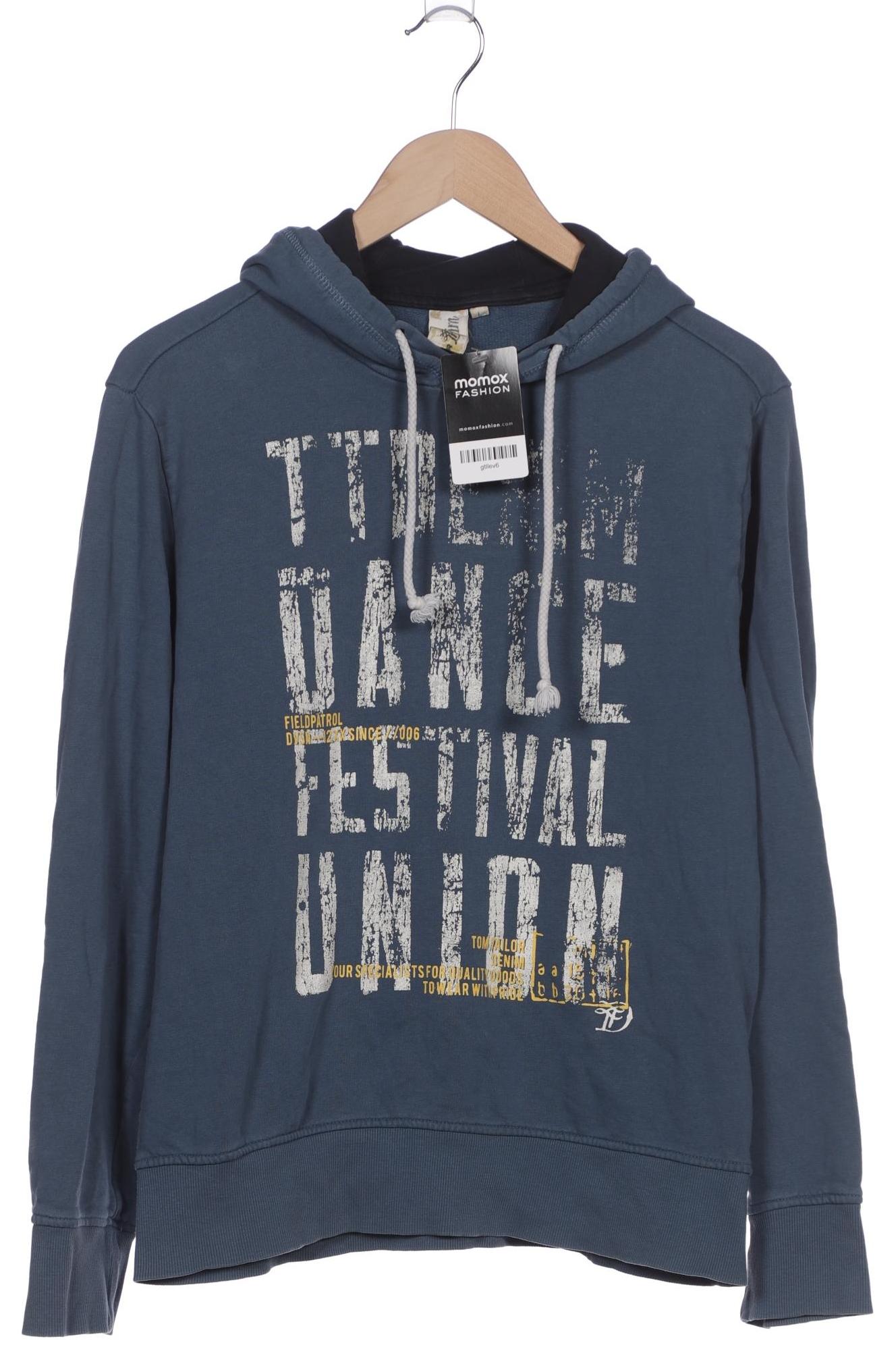 

TOM Tailor Denim Herren Kapuzenpullover, blau, Gr. 52