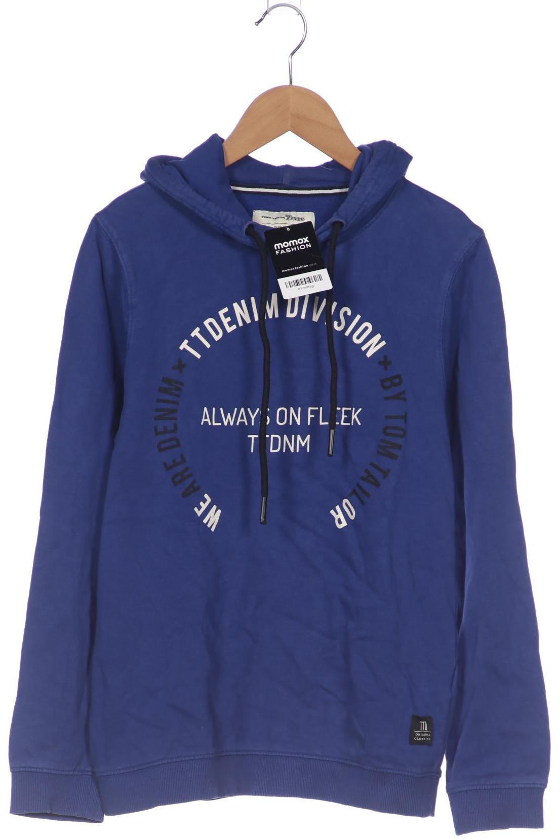 

TOM Tailor Denim Damen Kapuzenpullover, blau, Gr. 36