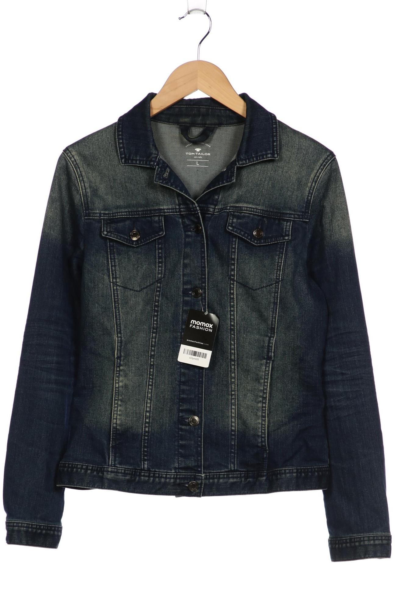 

TOM Tailor Denim Damen Jacke, marineblau, Gr. 42