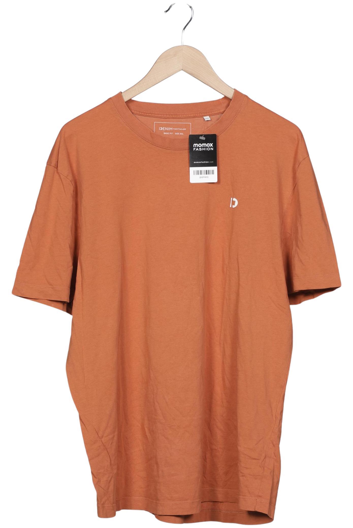 Thumbnail - TOM Tailor Denim Herren T-Shirt, orange, Gr. 56