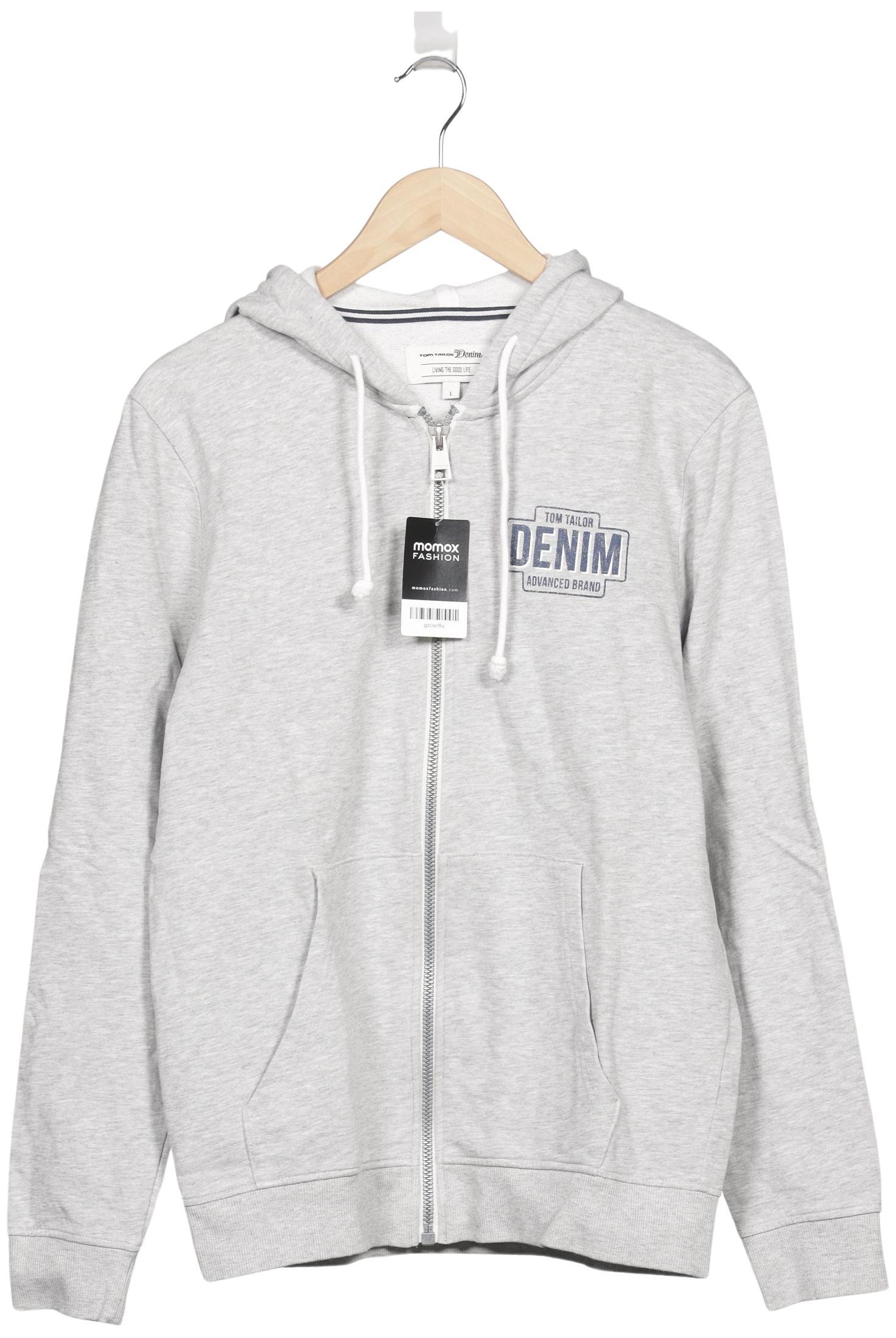 Thumbnail - TOM Tailor Denim Herren Kapuzenpullover, grau, Gr. 52