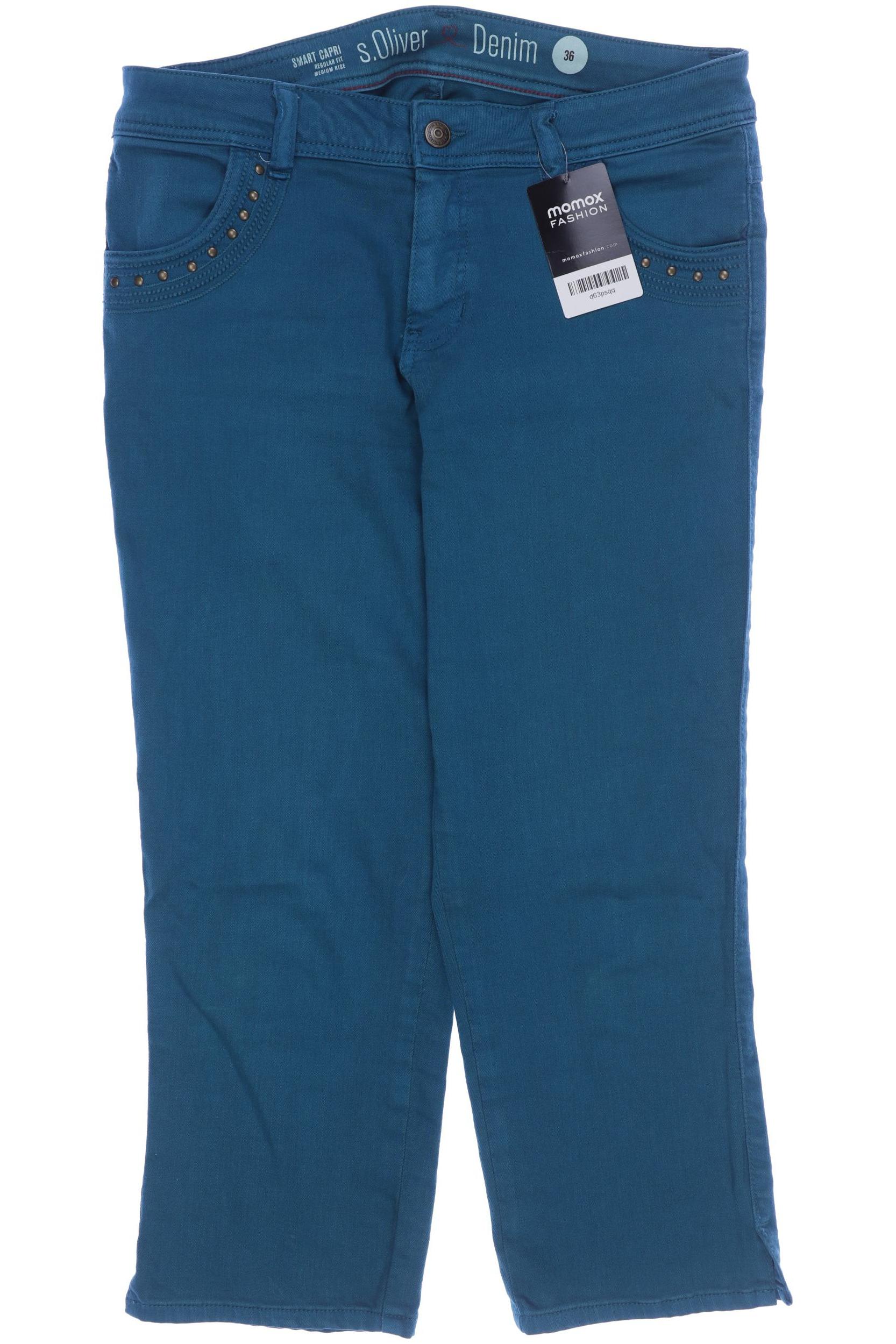 

TOM Tailor Denim Damen Shorts, türkis, Gr. 36