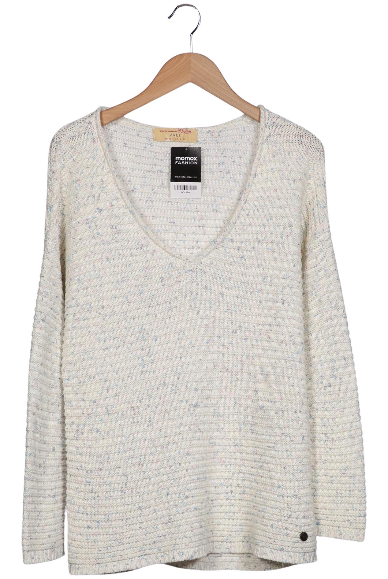 

TOM Tailor Denim Damen Pullover, cremeweiß, Gr. 36