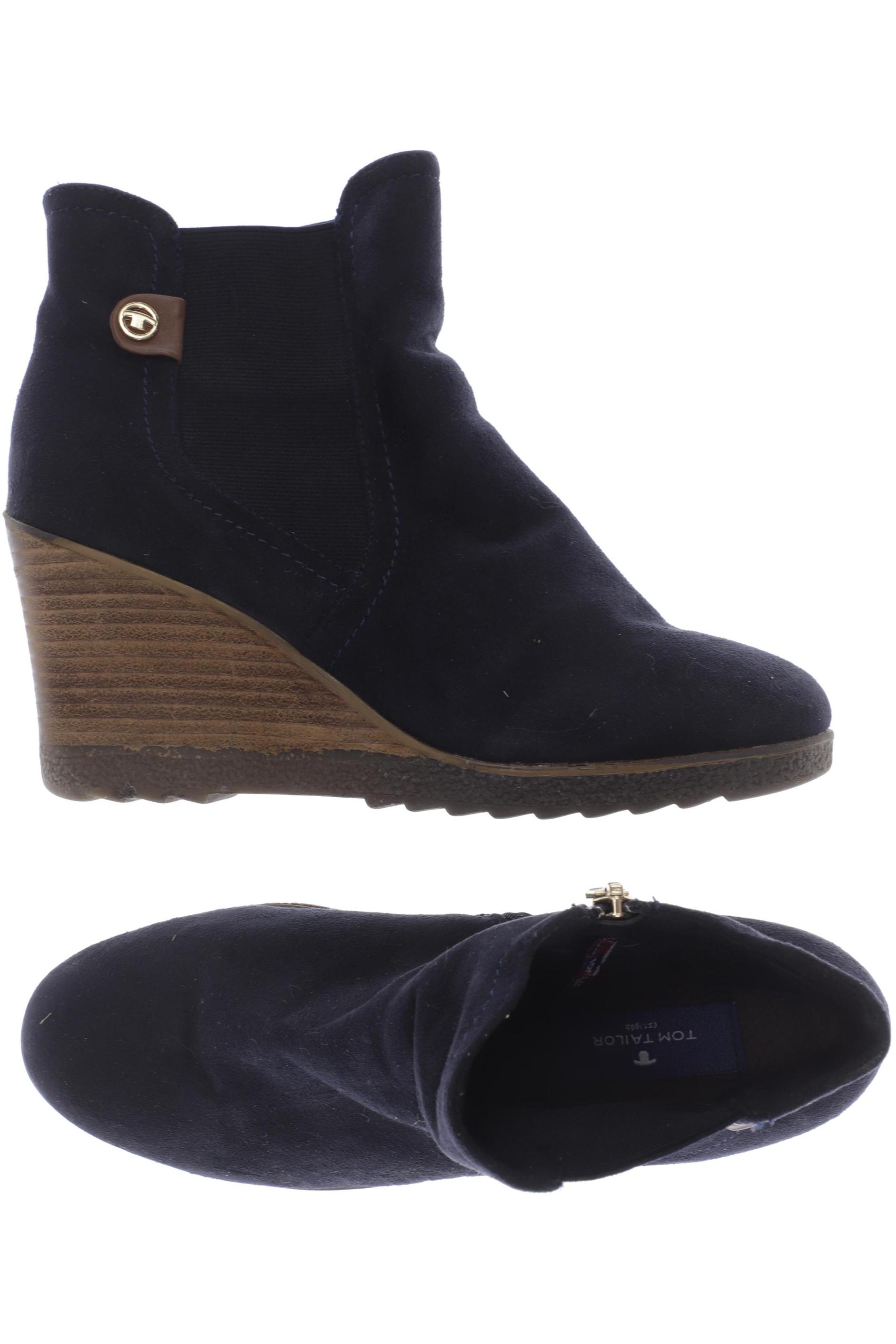 

TOM Tailor Denim Damen Stiefelette, marineblau, Gr. 39