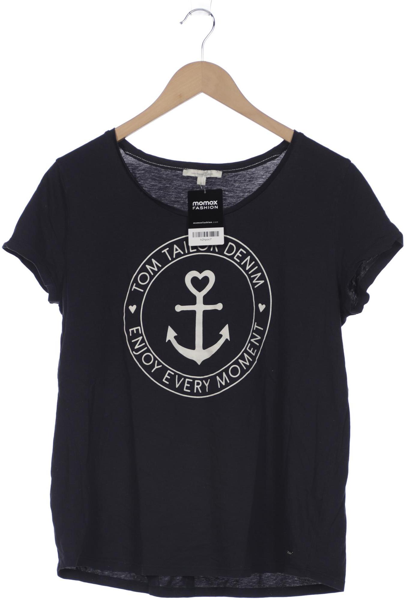 

TOM TAILOR Denim Damen T-Shirt, marineblau