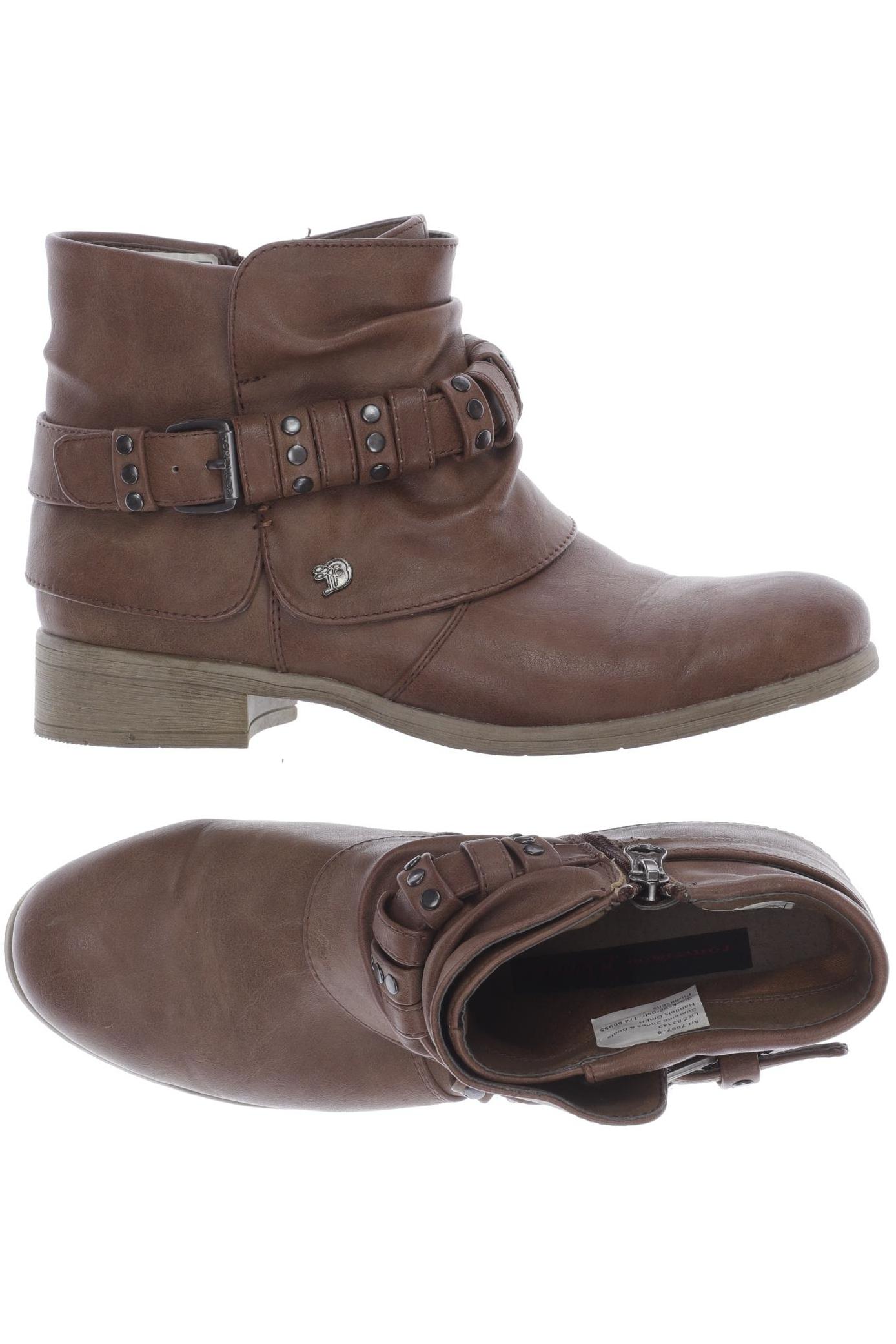

TOM Tailor Denim Damen Stiefelette, braun, Gr. 37.5