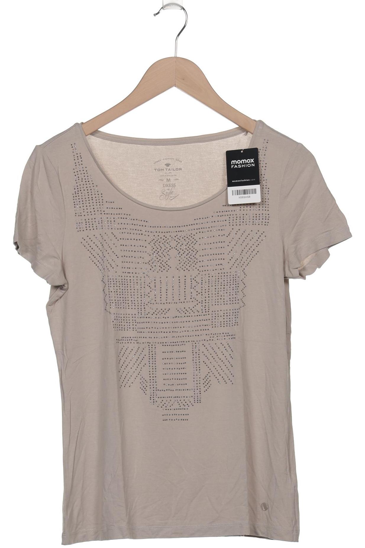 

TOM Tailor Denim Damen T-Shirt, beige, Gr. 38