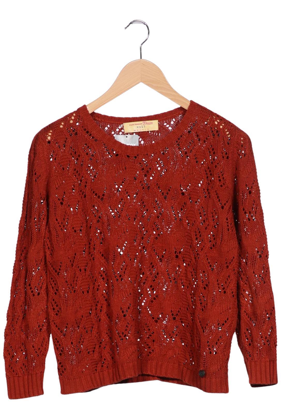 

TOM Tailor Denim Damen Pullover, rot, Gr. 36