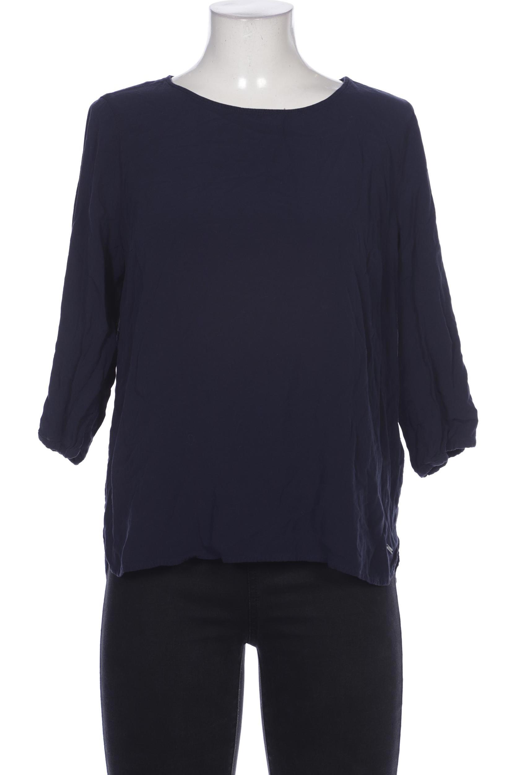 

TOM Tailor Denim Damen Bluse, marineblau, Gr. 42