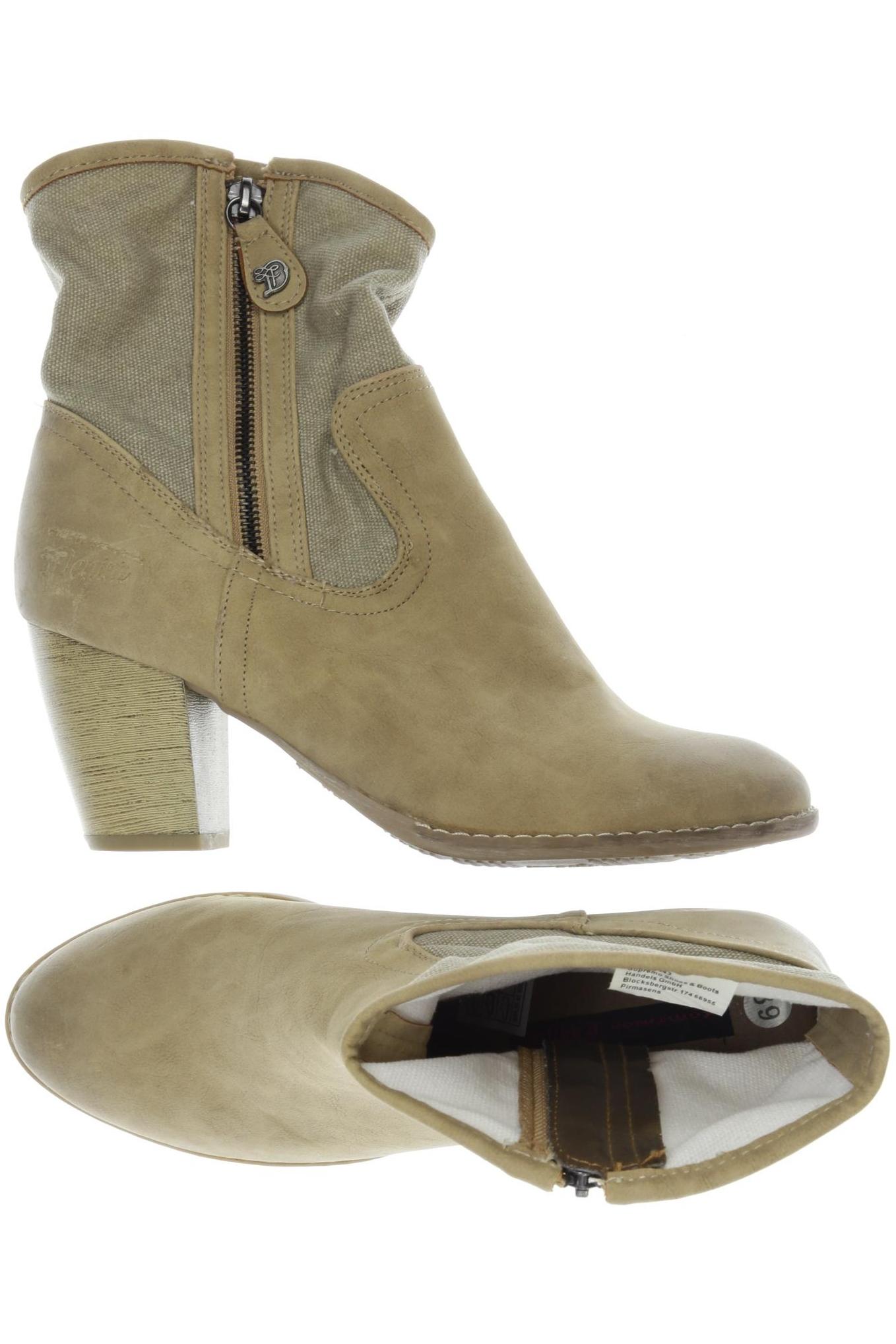 

TOM Tailor Denim Damen Stiefelette, beige, Gr. 39
