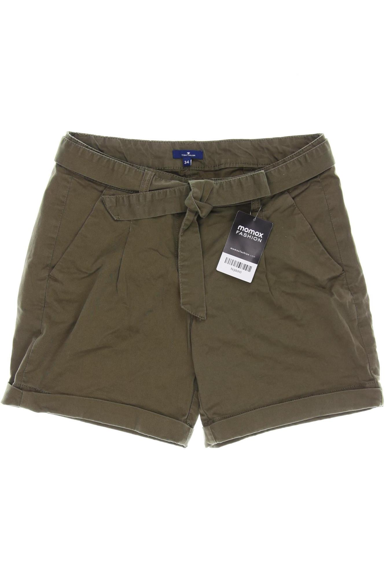 

TOM TAILOR Denim Damen Shorts, grün
