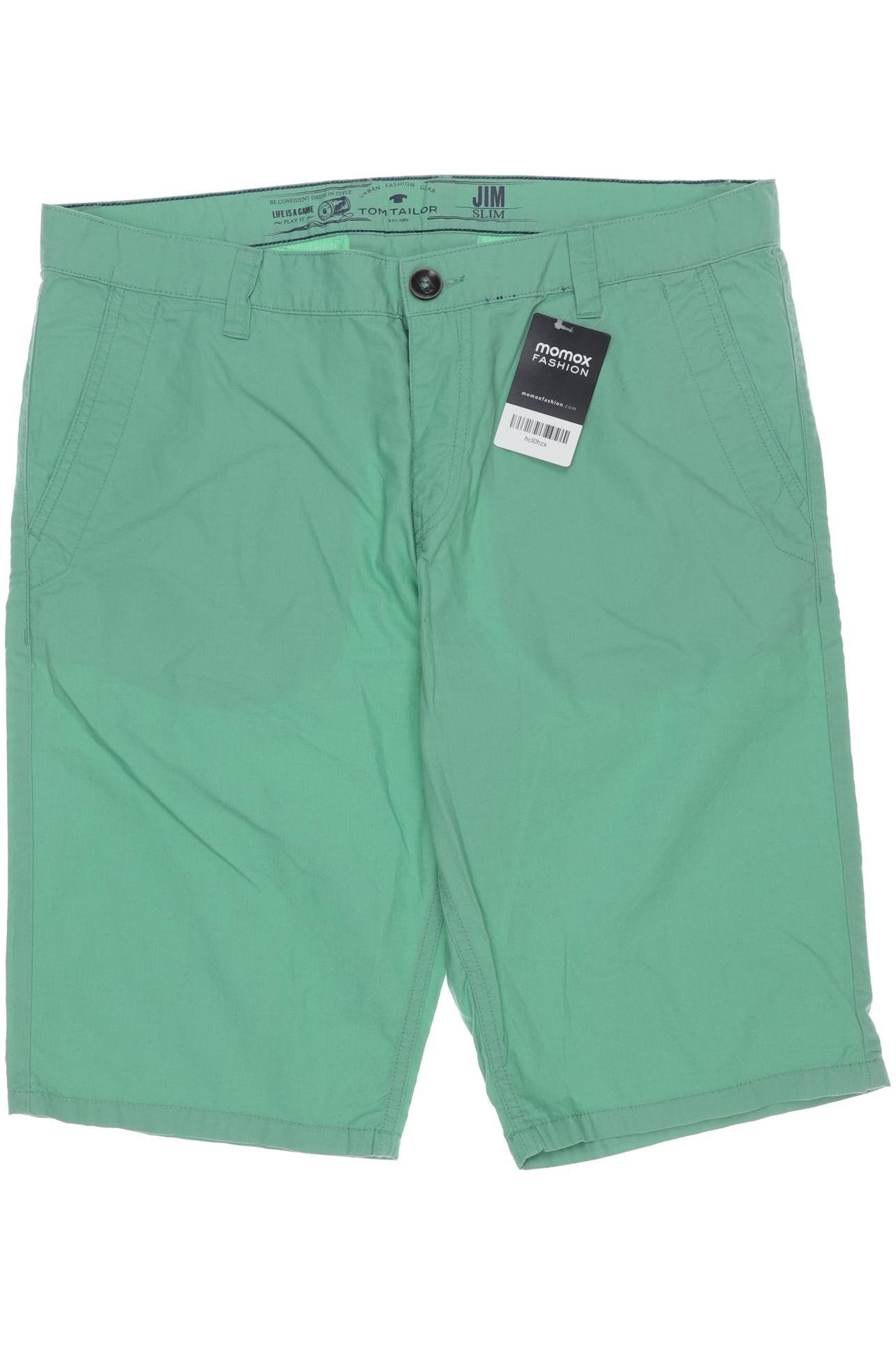 

TOM Tailor Denim Herren Shorts, grün, Gr. 34