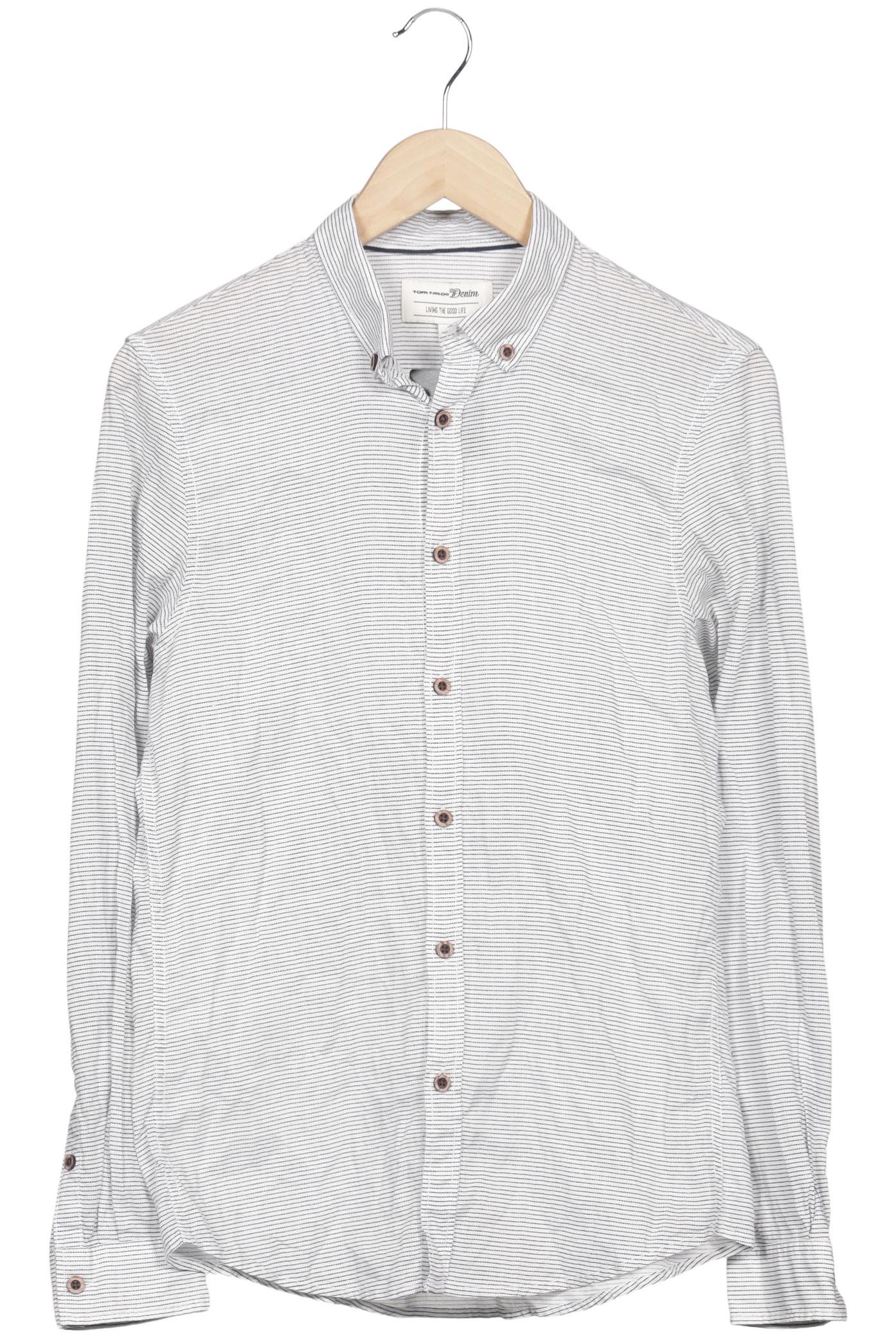 

TOM Tailor Denim Herren Hemd, grau, Gr. 46