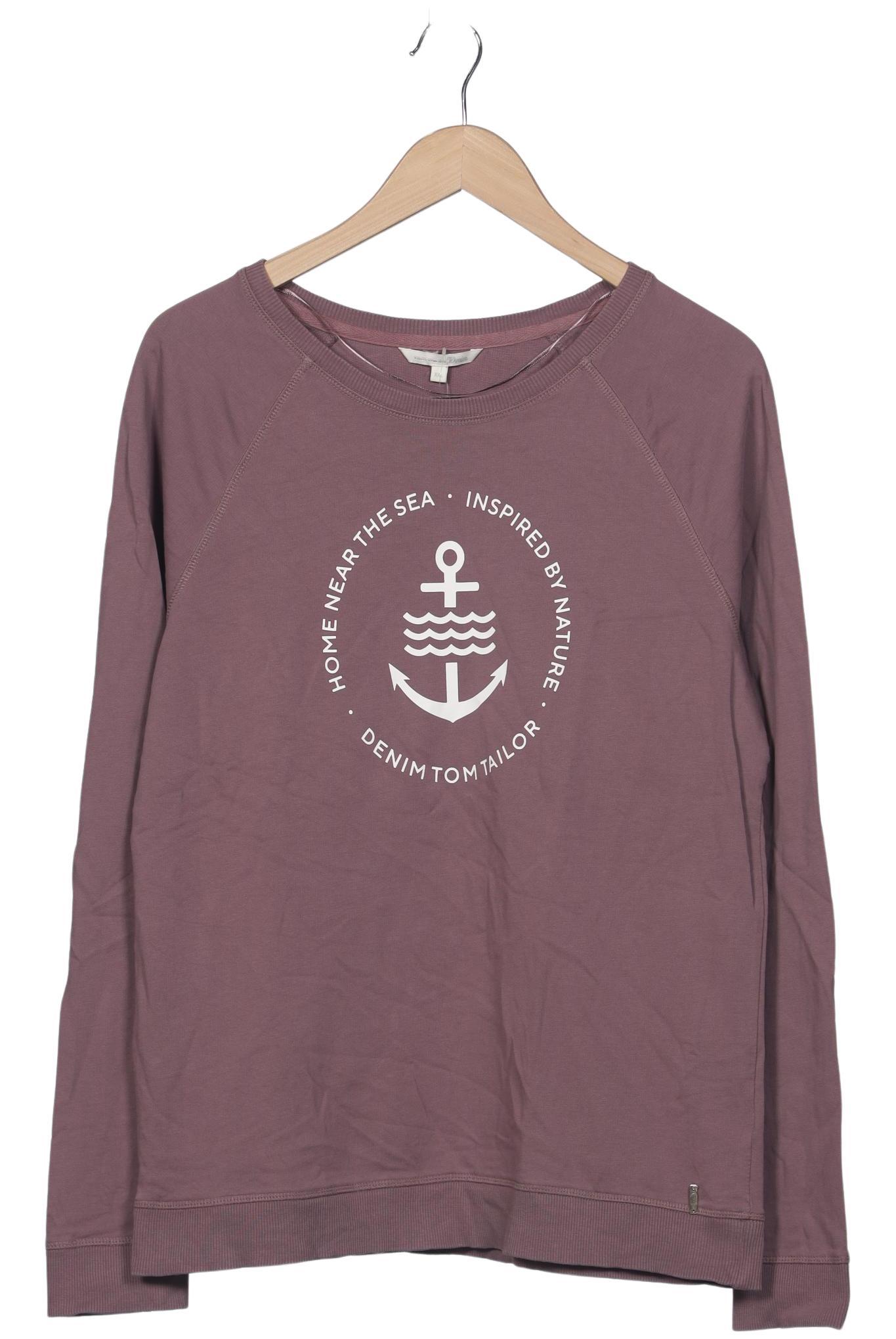 

TOM Tailor Denim Damen Sweatshirt, flieder, Gr. 46