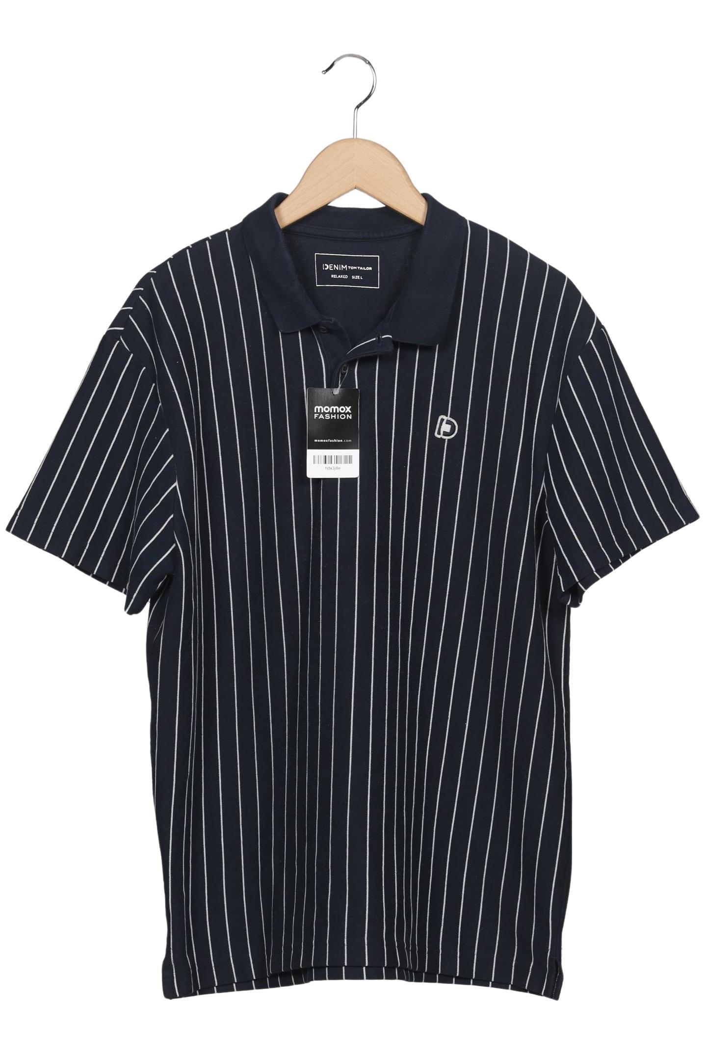 Thumbnail - TOM Tailor Denim Herren Poloshirt, mehrfarbig, Gr. 52