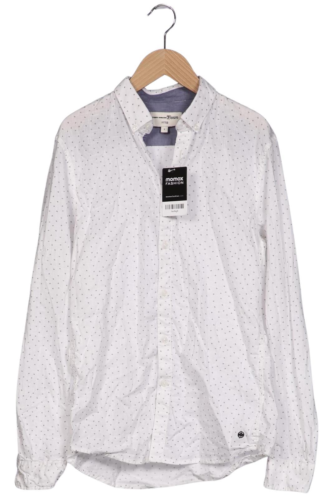 Thumbnail - TOM Tailor Denim Herren Hemd, weiß, Gr. 46