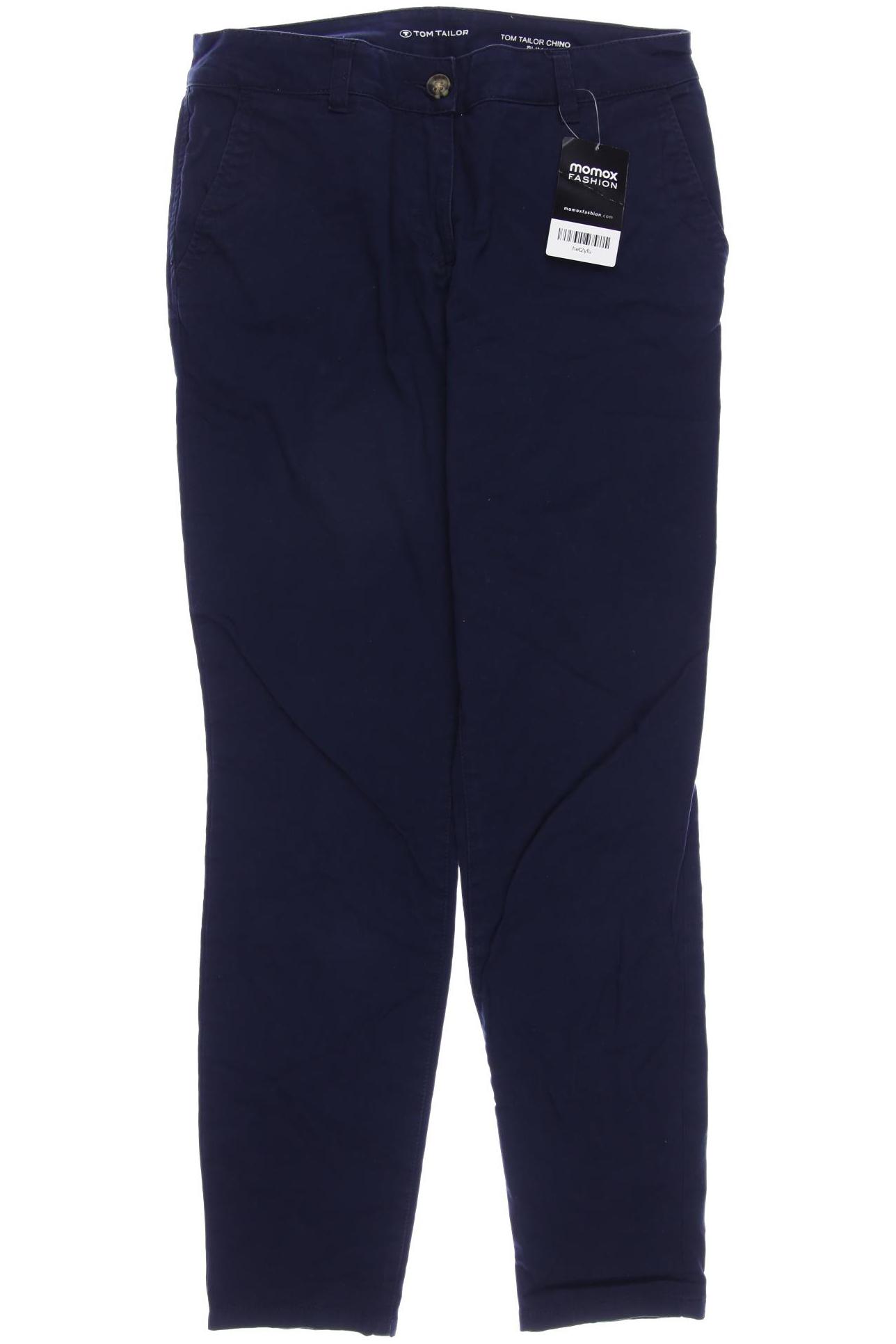 

TOM TAILOR Denim Damen Stoffhose, marineblau