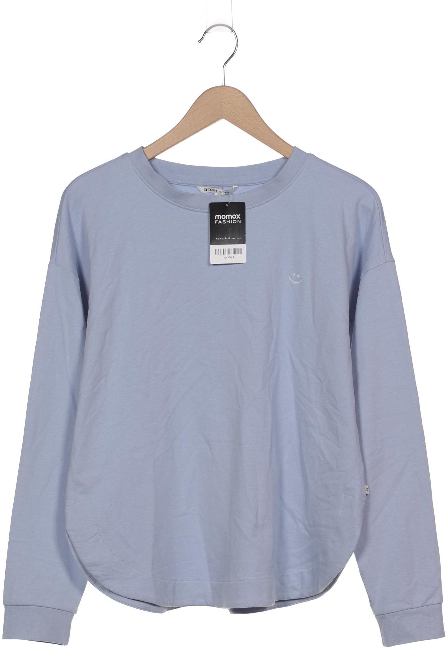 

TOM Tailor Denim Damen Sweatshirt, blau, Gr. 38