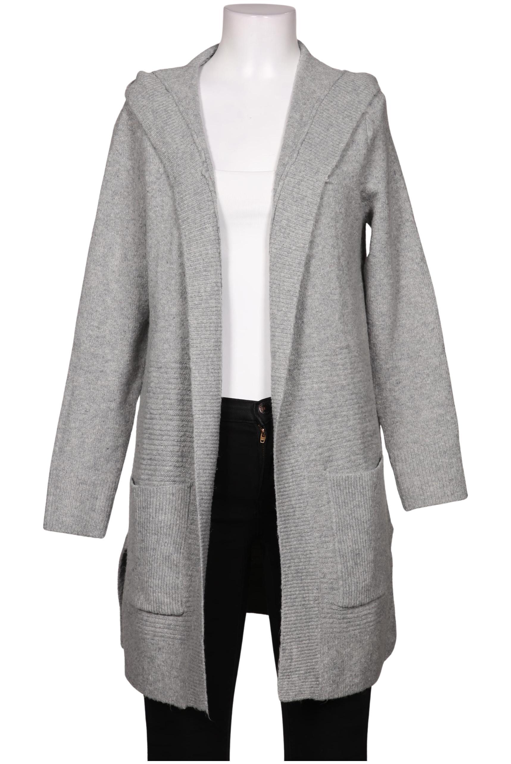 

TOM Tailor Denim Damen Strickjacke, grau, Gr. 34