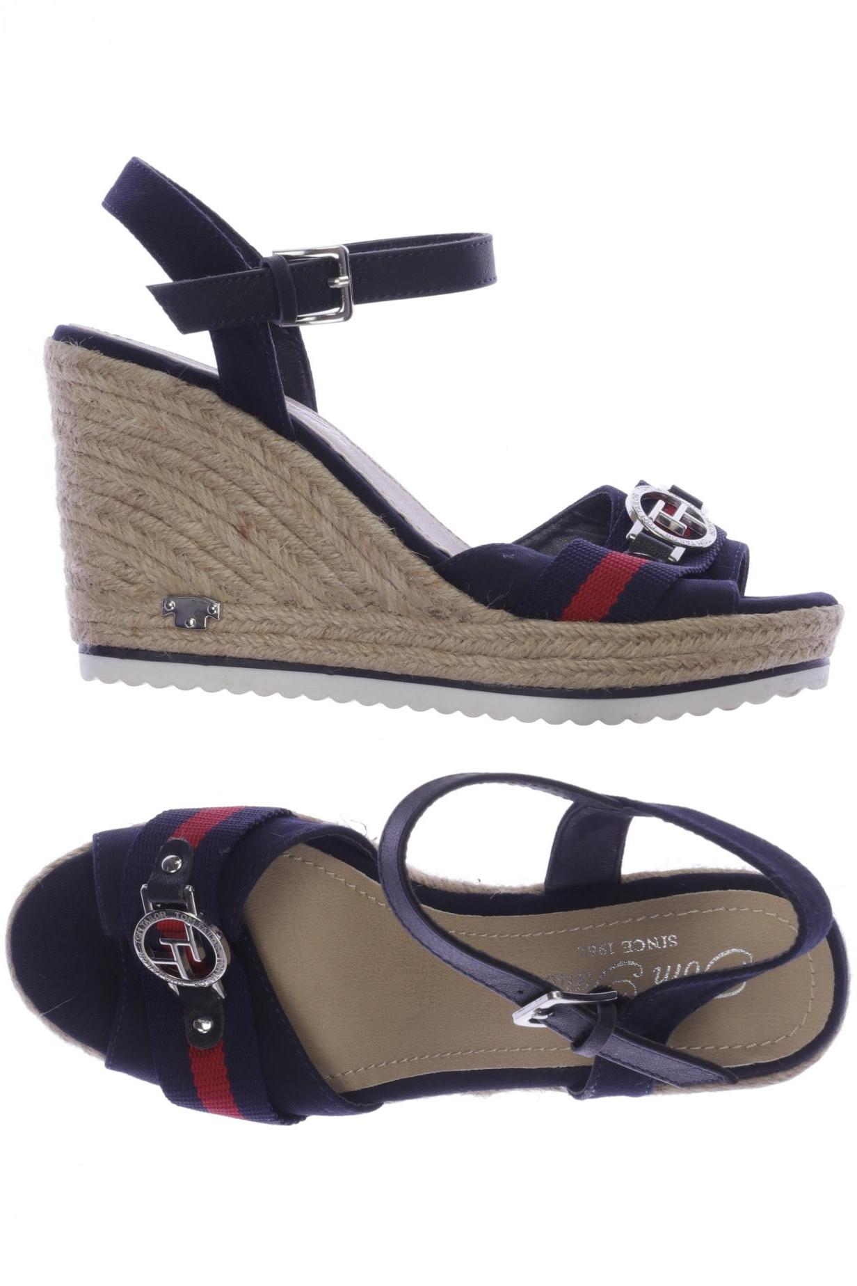 

TOM TAILOR Denim Damen Sandale, marineblau