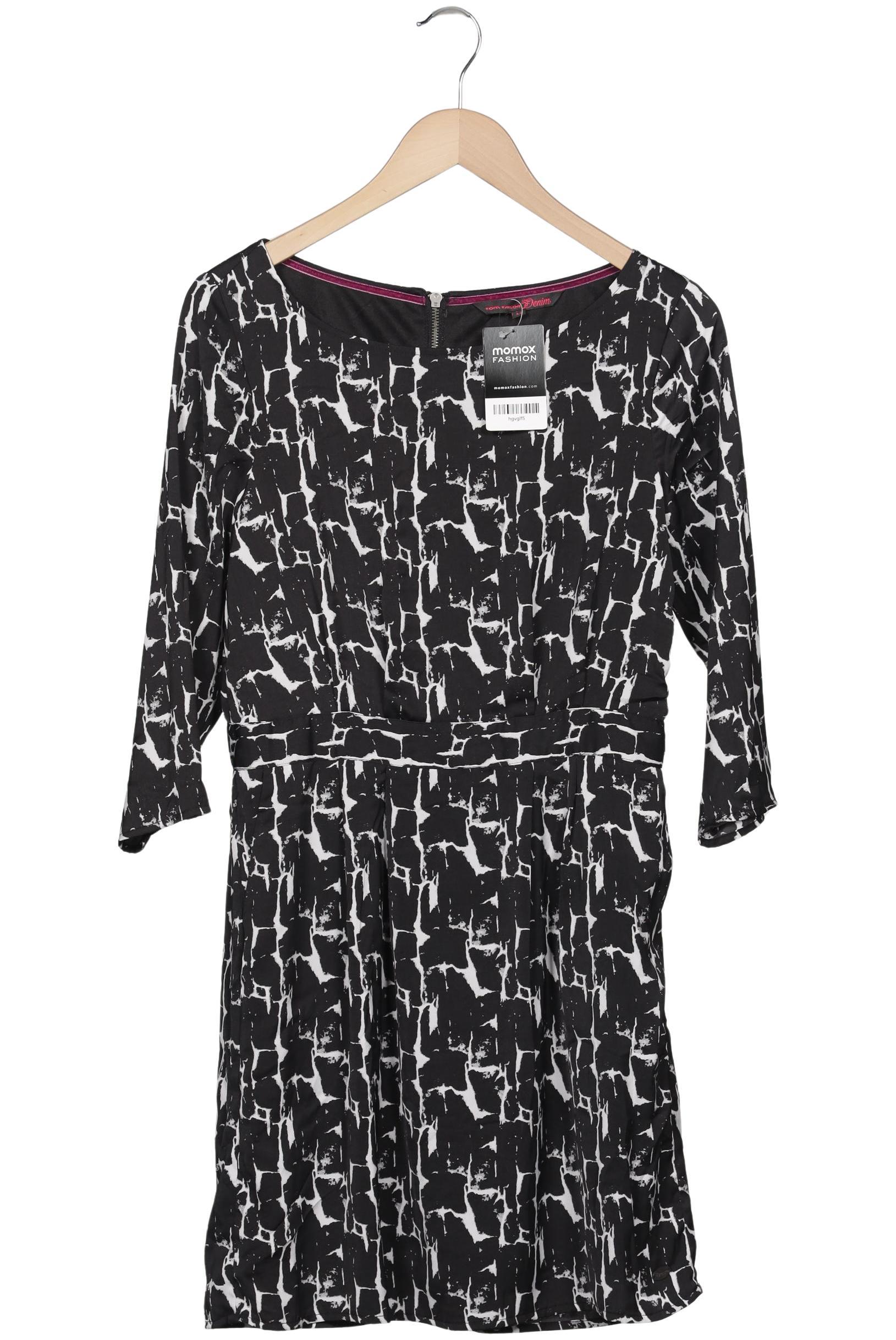 

TOM Tailor Denim Damen Kleid, schwarz, Gr. 38