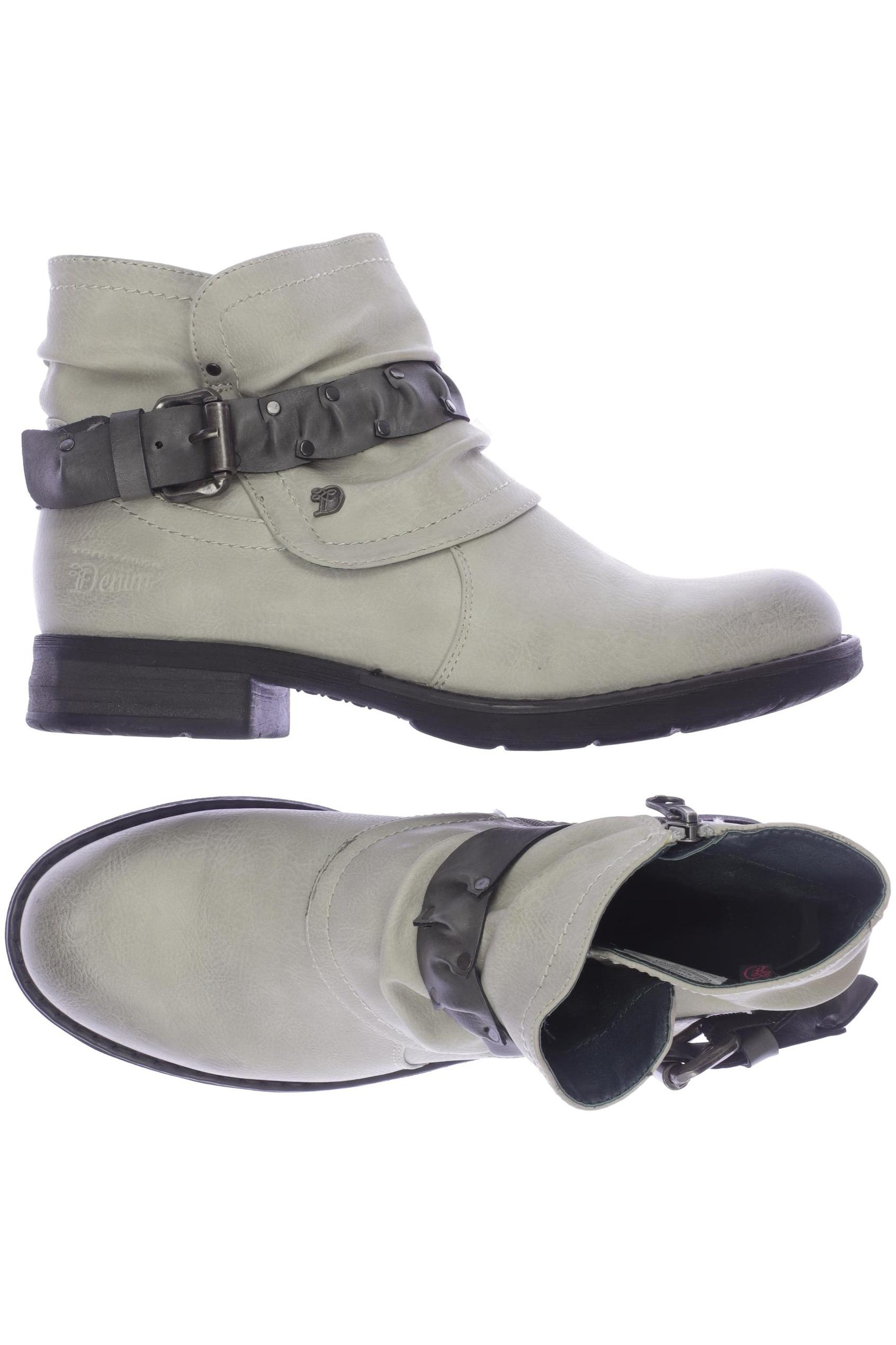 

TOM TAILOR Denim Damen Stiefelette, beige