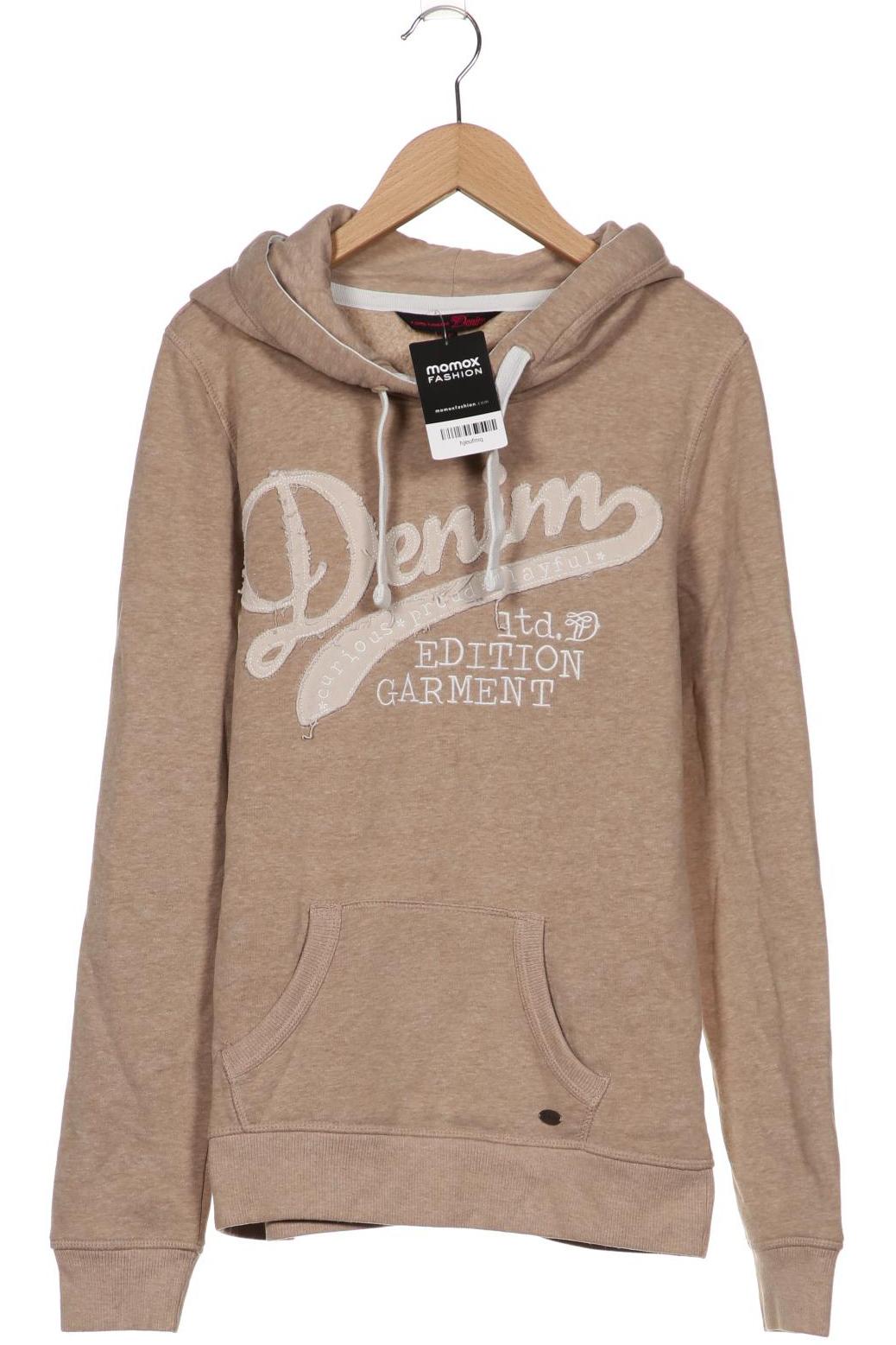

TOM TAILOR Denim Damen Kapuzenpullover, beige