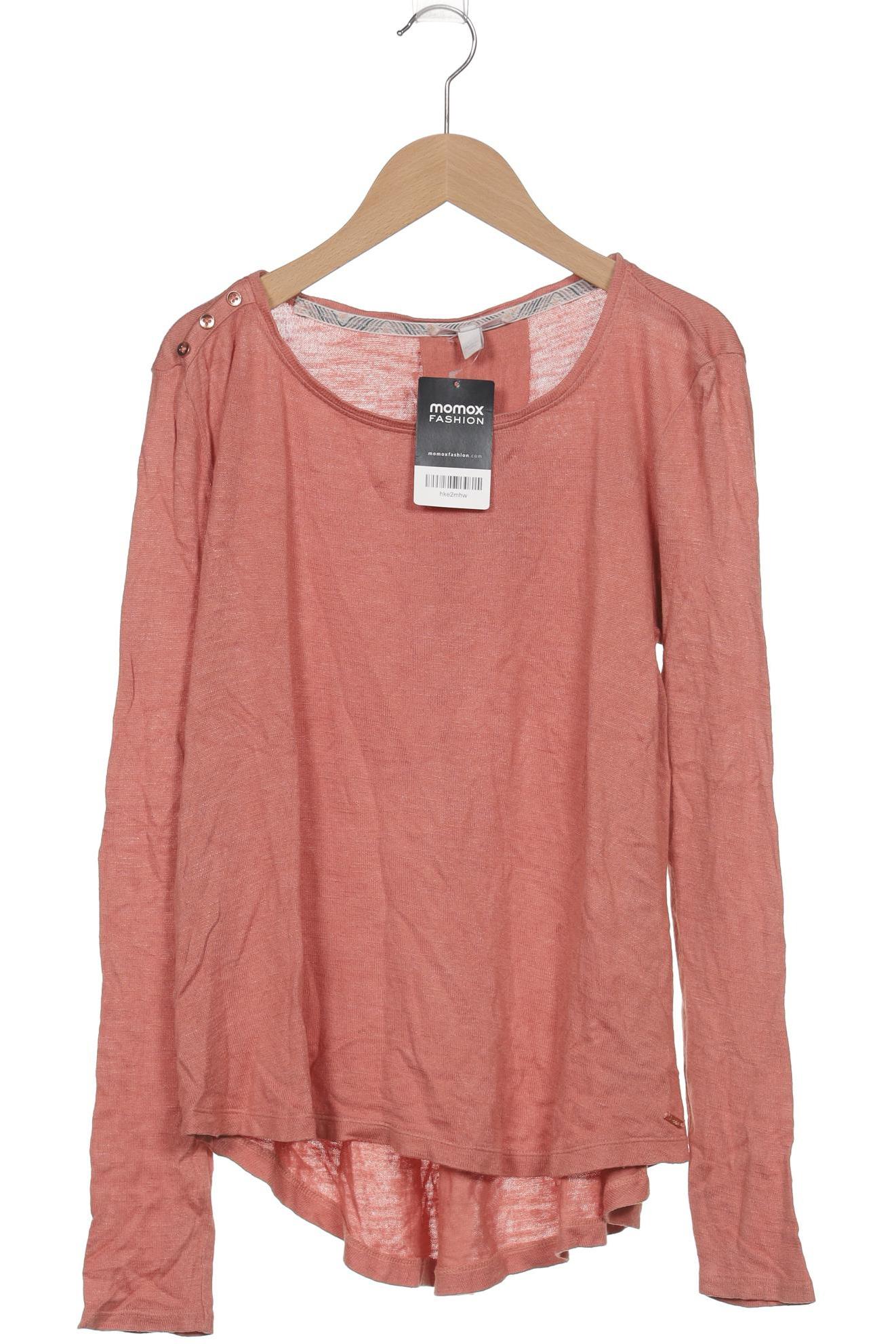 

TOM Tailor Denim Damen Langarmshirt, orange, Gr. 36